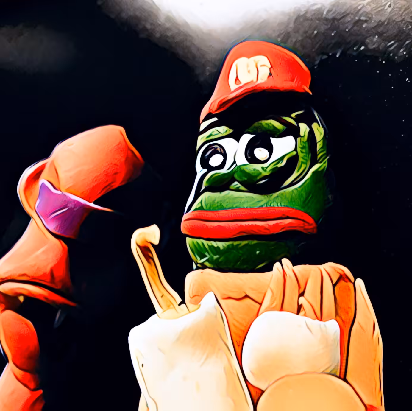 Pepe Maggers / My straw was broken