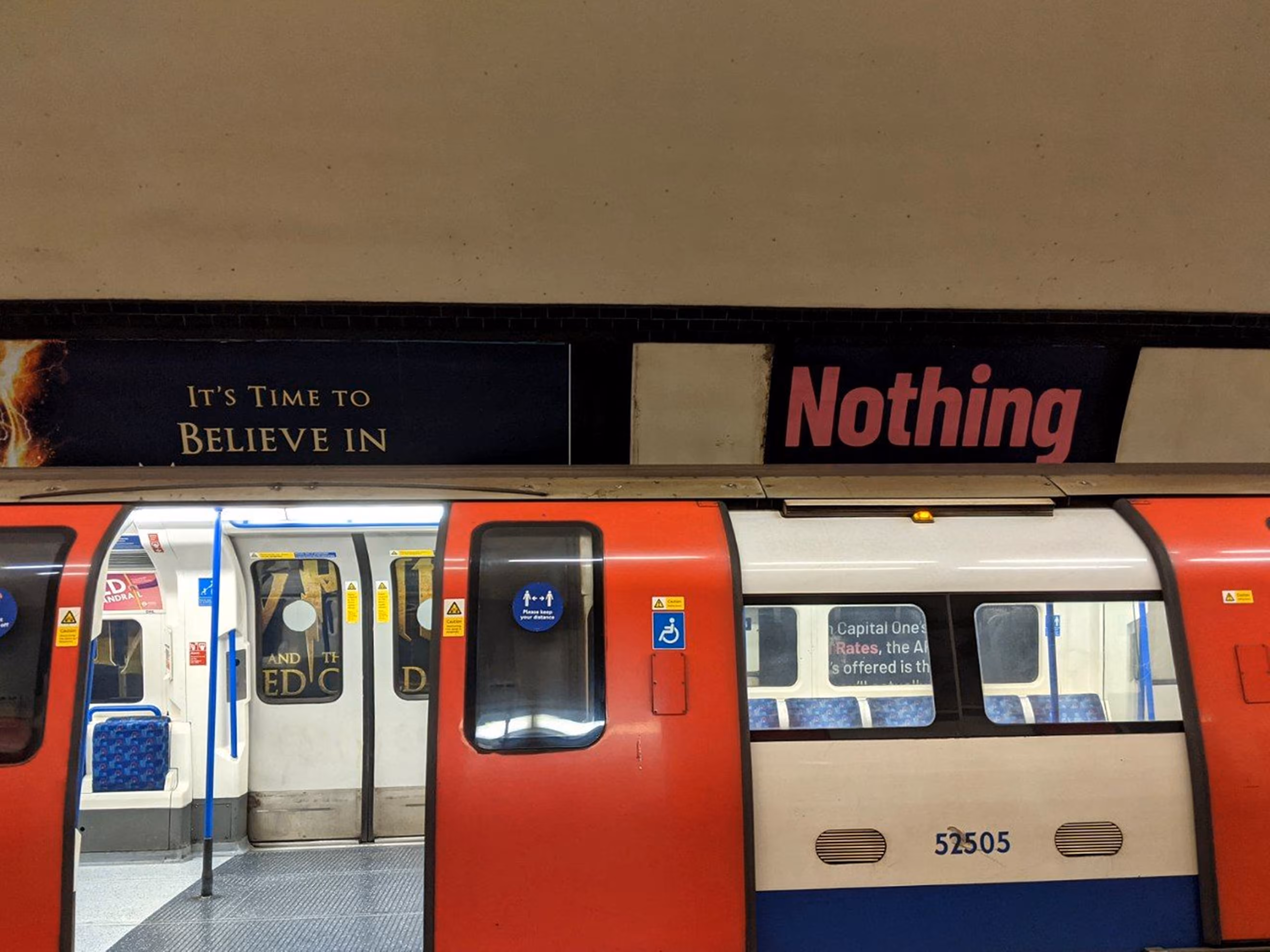IT'S TIME TO BELIEVE IN NOTHING