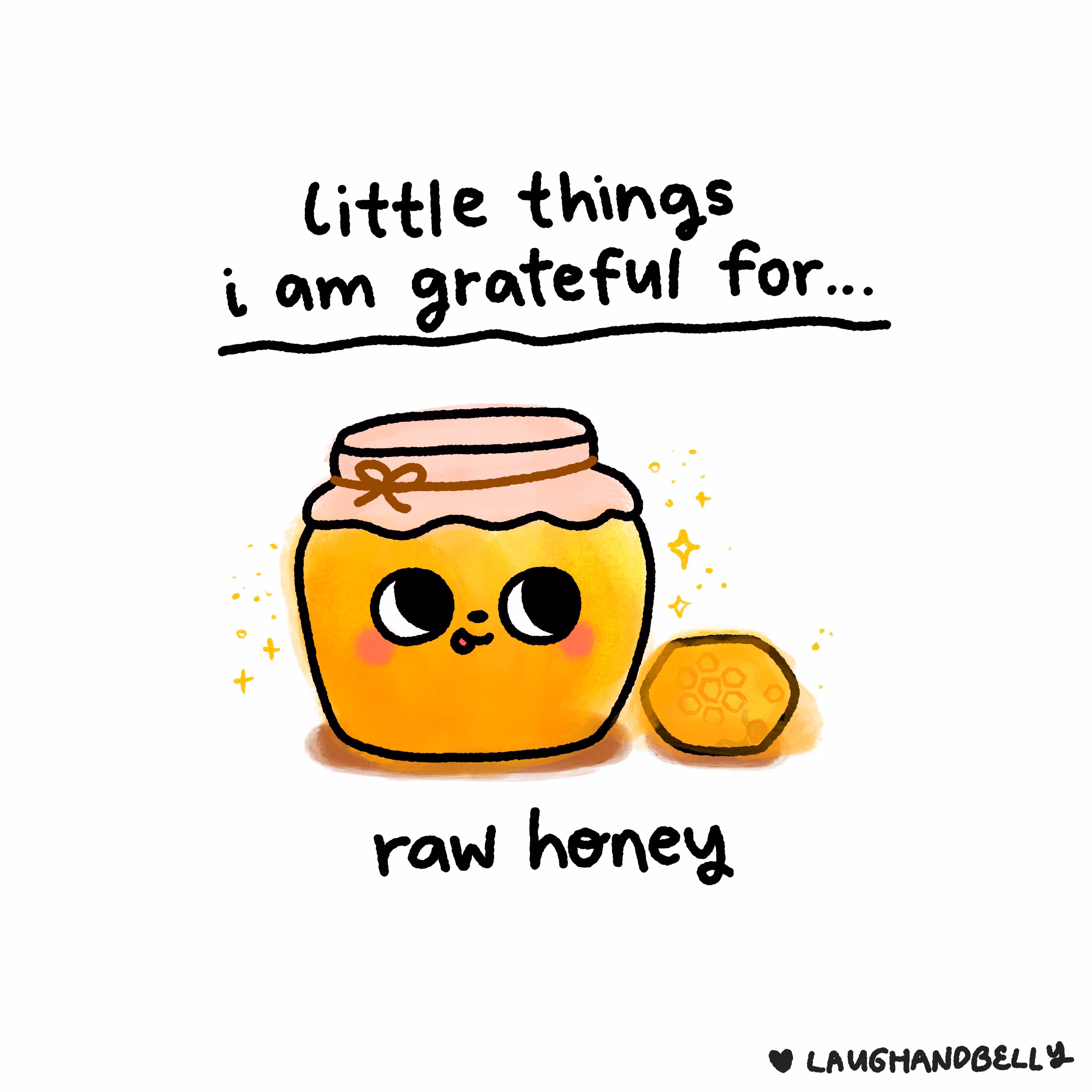 little things i am grateful for: Raw Honey