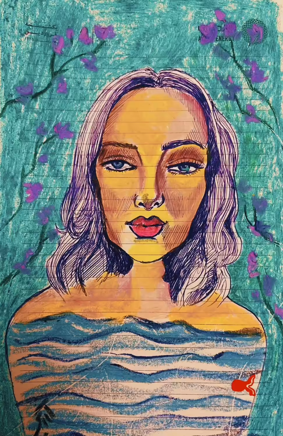 She is the sea