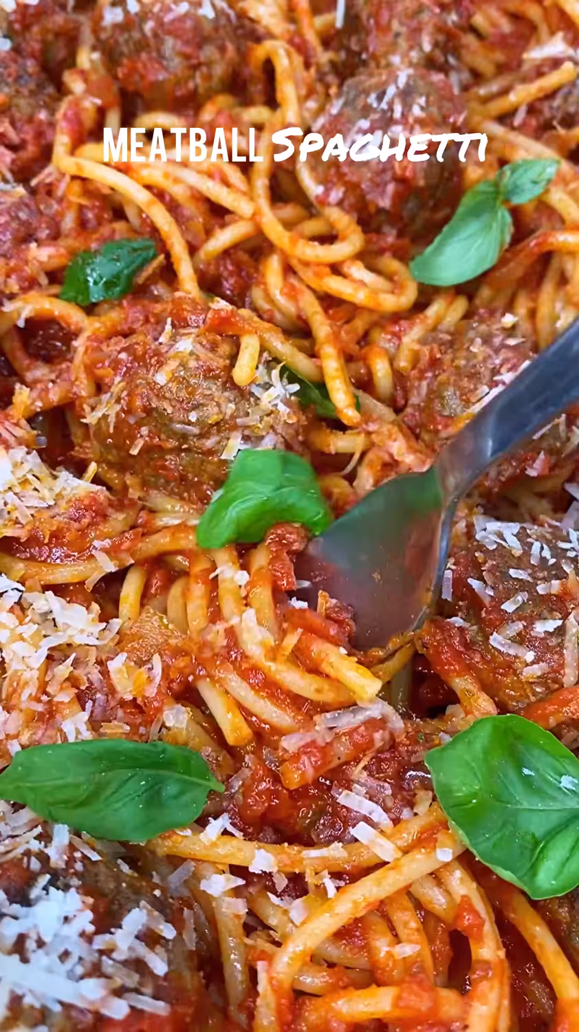 Meatball Spaghetti