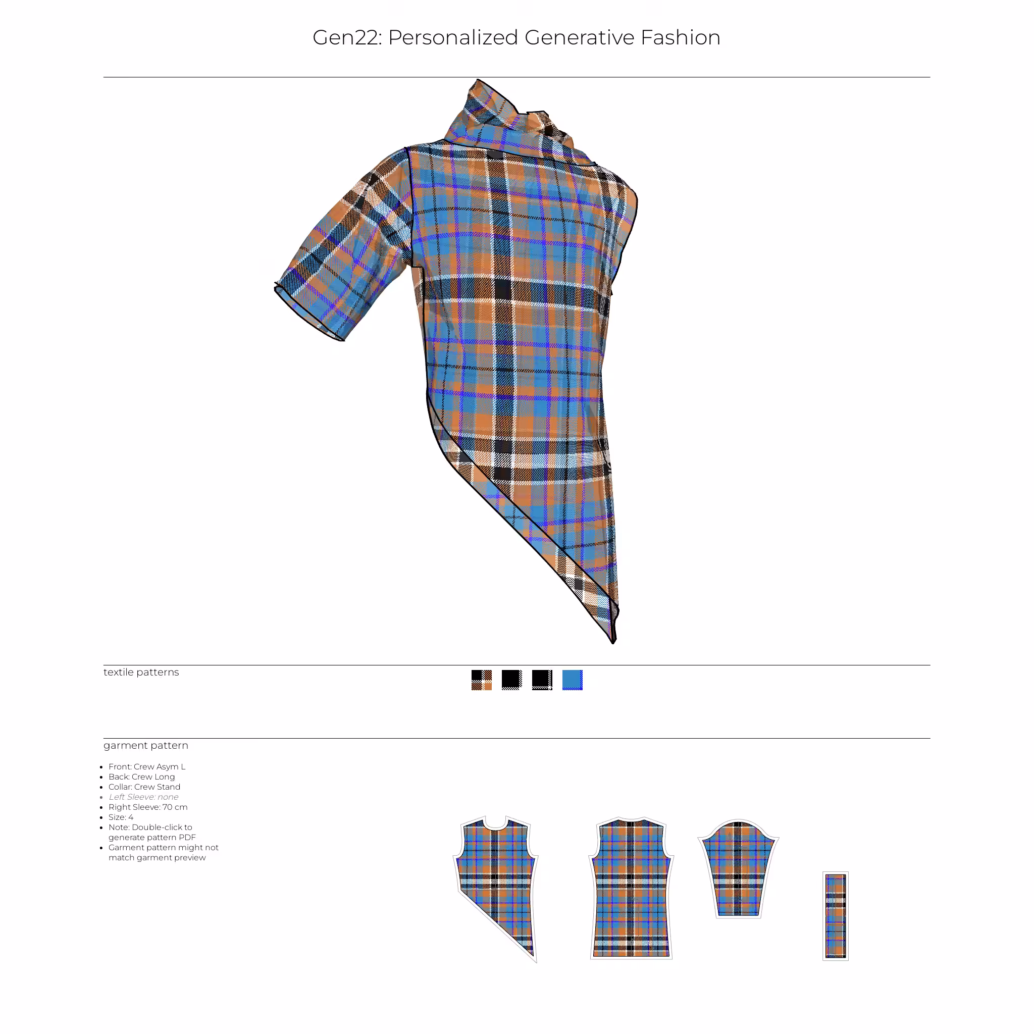 Gen22: Personalized Generative Fashion