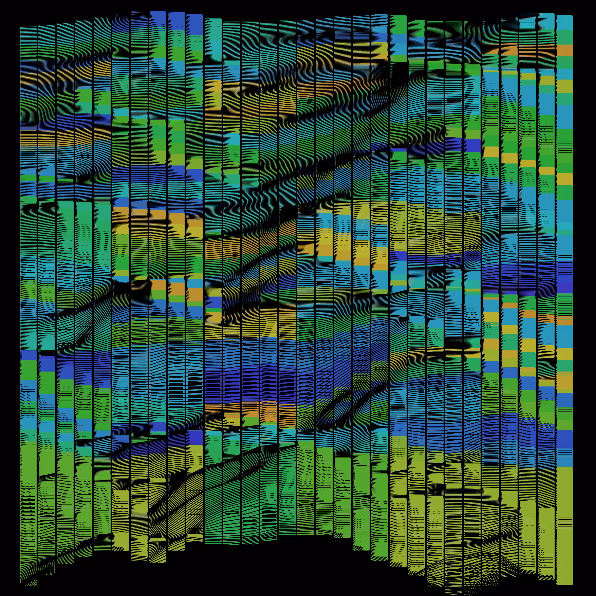 Rainbow mountains #90