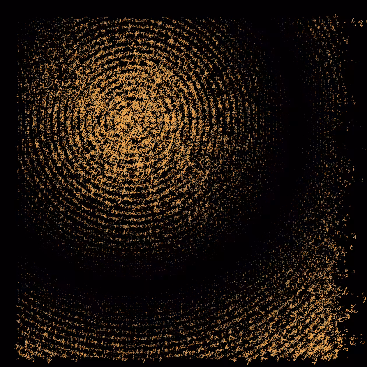 Asemic Writing 1o1 #43