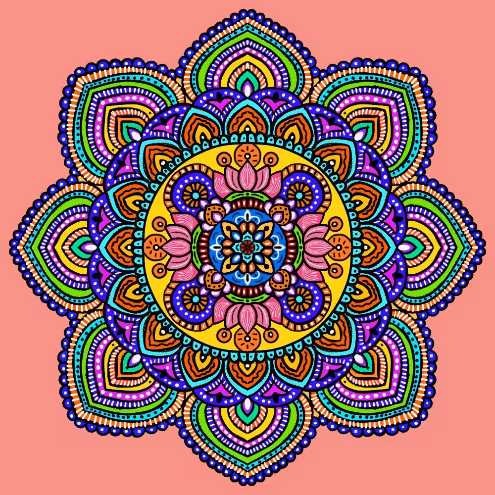 Life of mandala : Lotus of mandala 