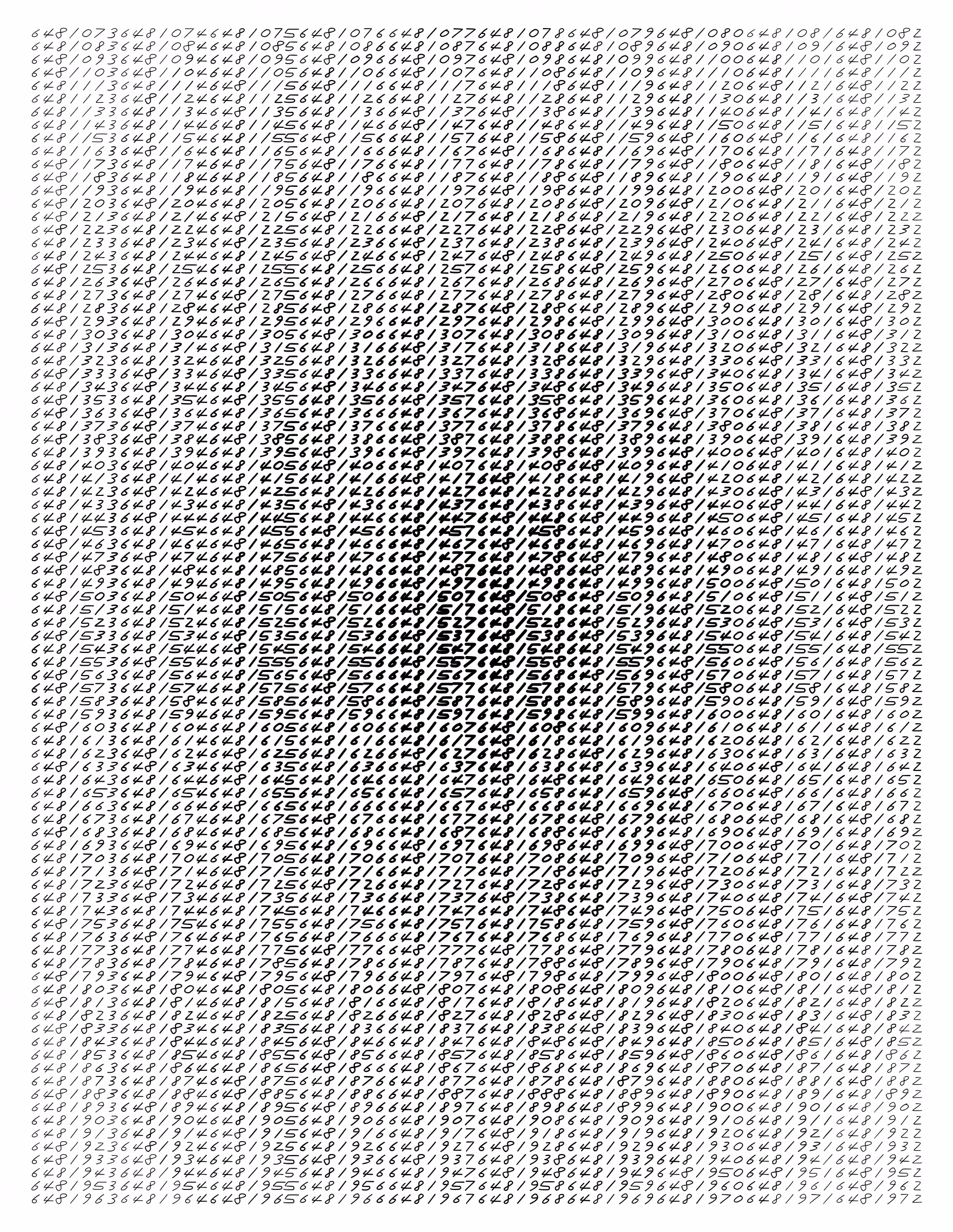 Endless (5,607,250 to Infinity) #3010