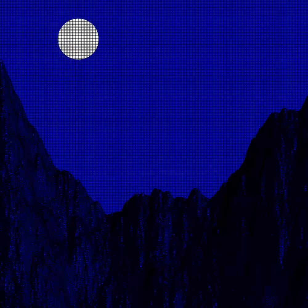 Classic generative landscape #87
