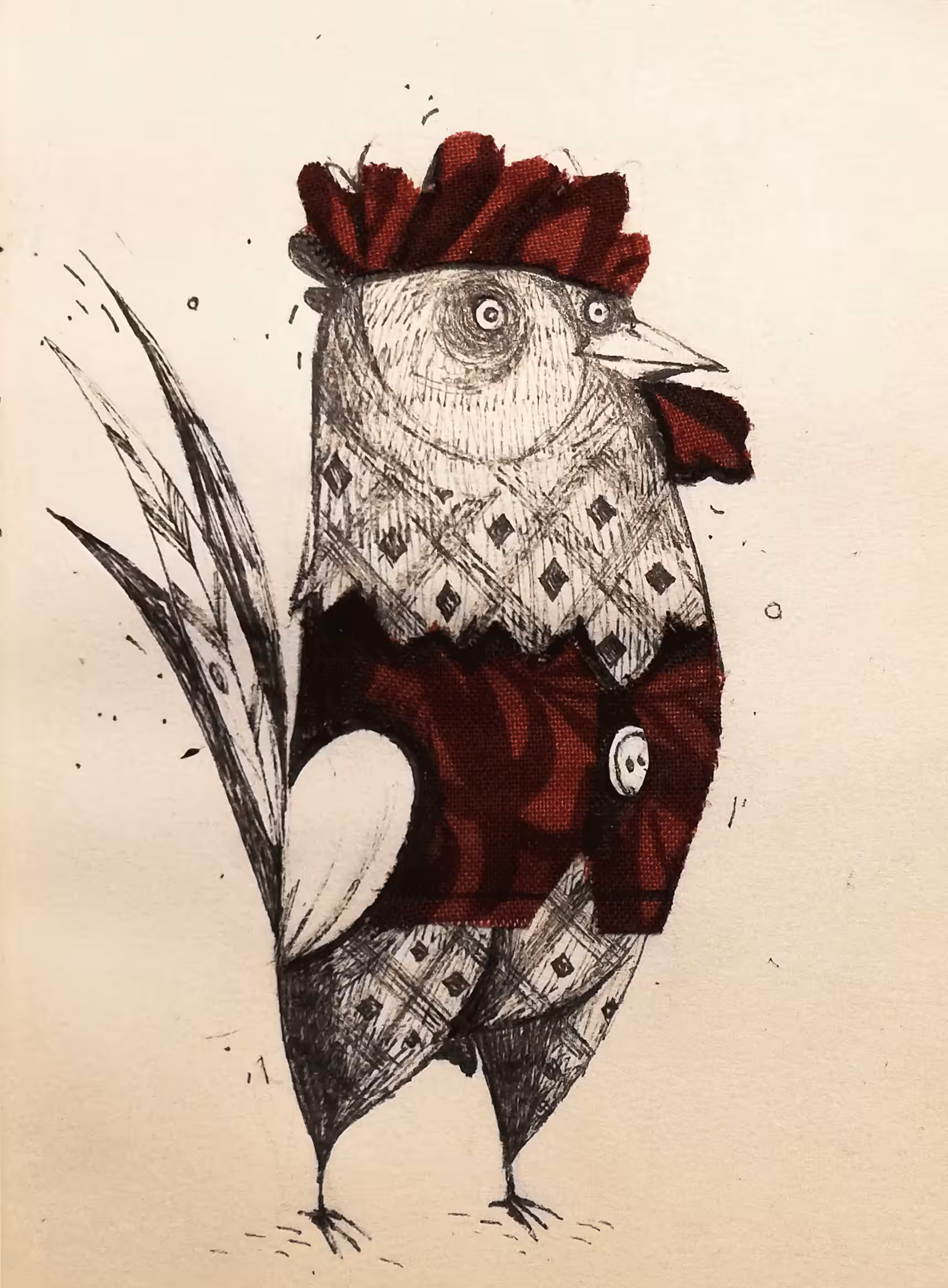 Rooster's vest