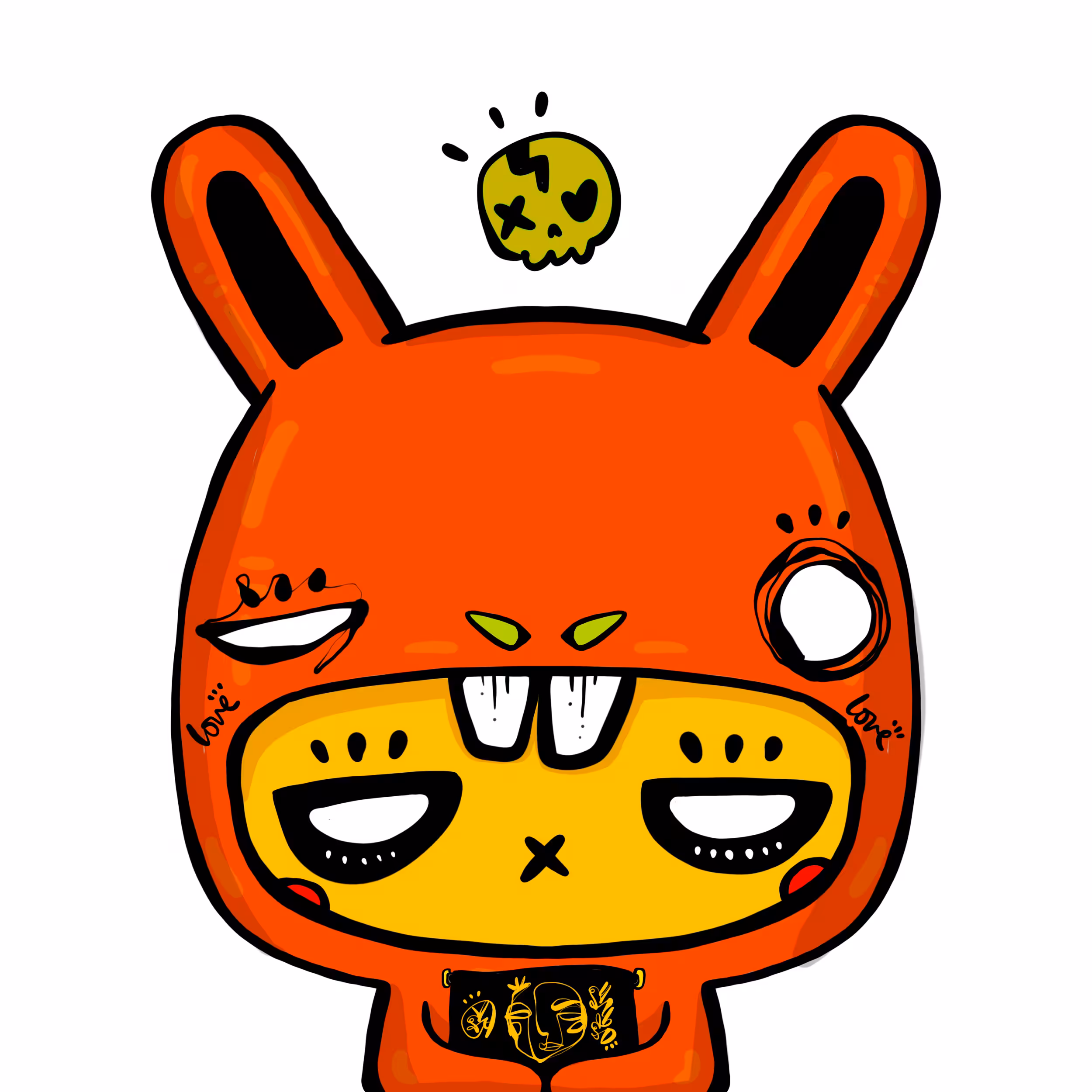 TOKYO PUNKS | BAD BUNNIES: TKP BAD BUNNY #1071