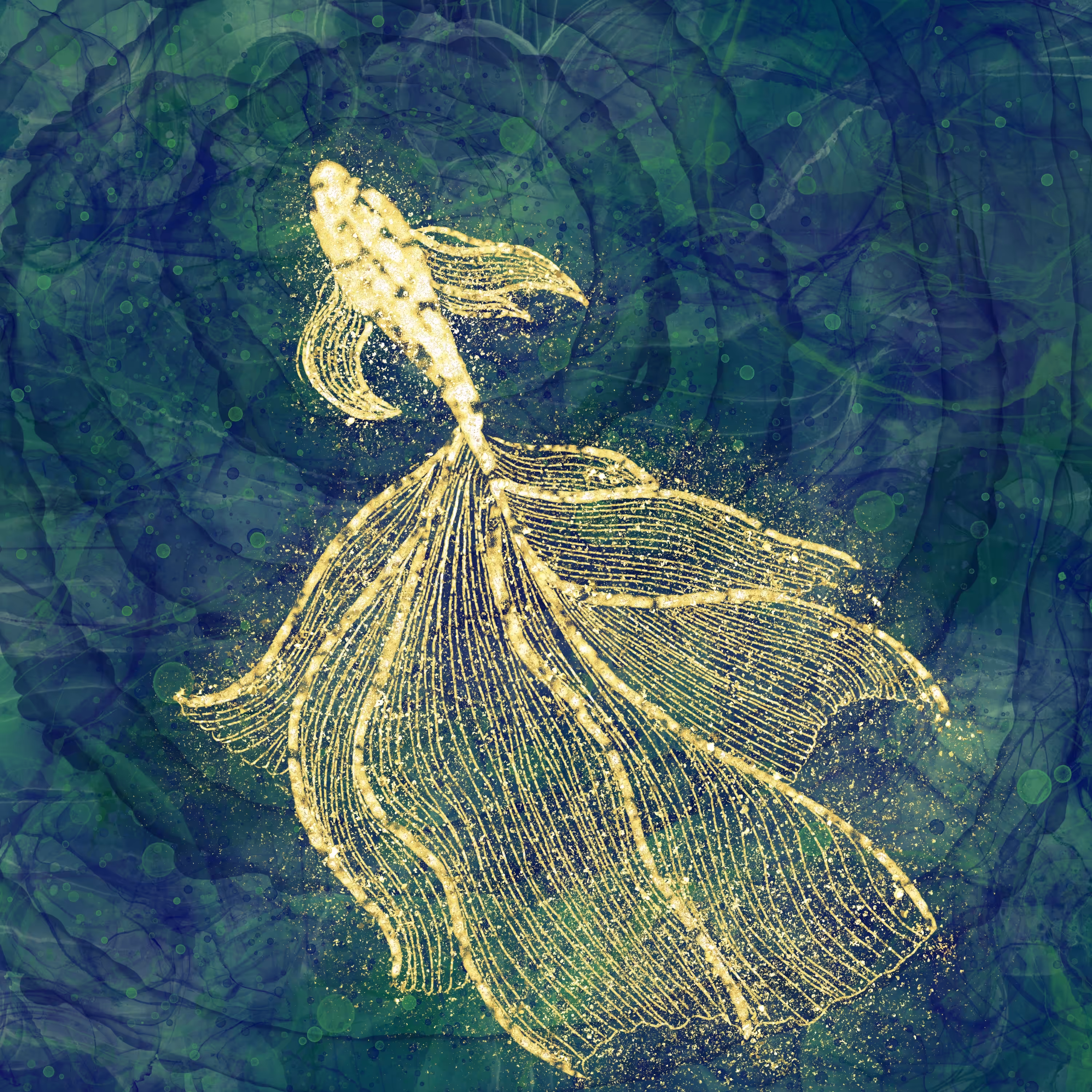 Goldfish of the Mariana pit in my soul. 777