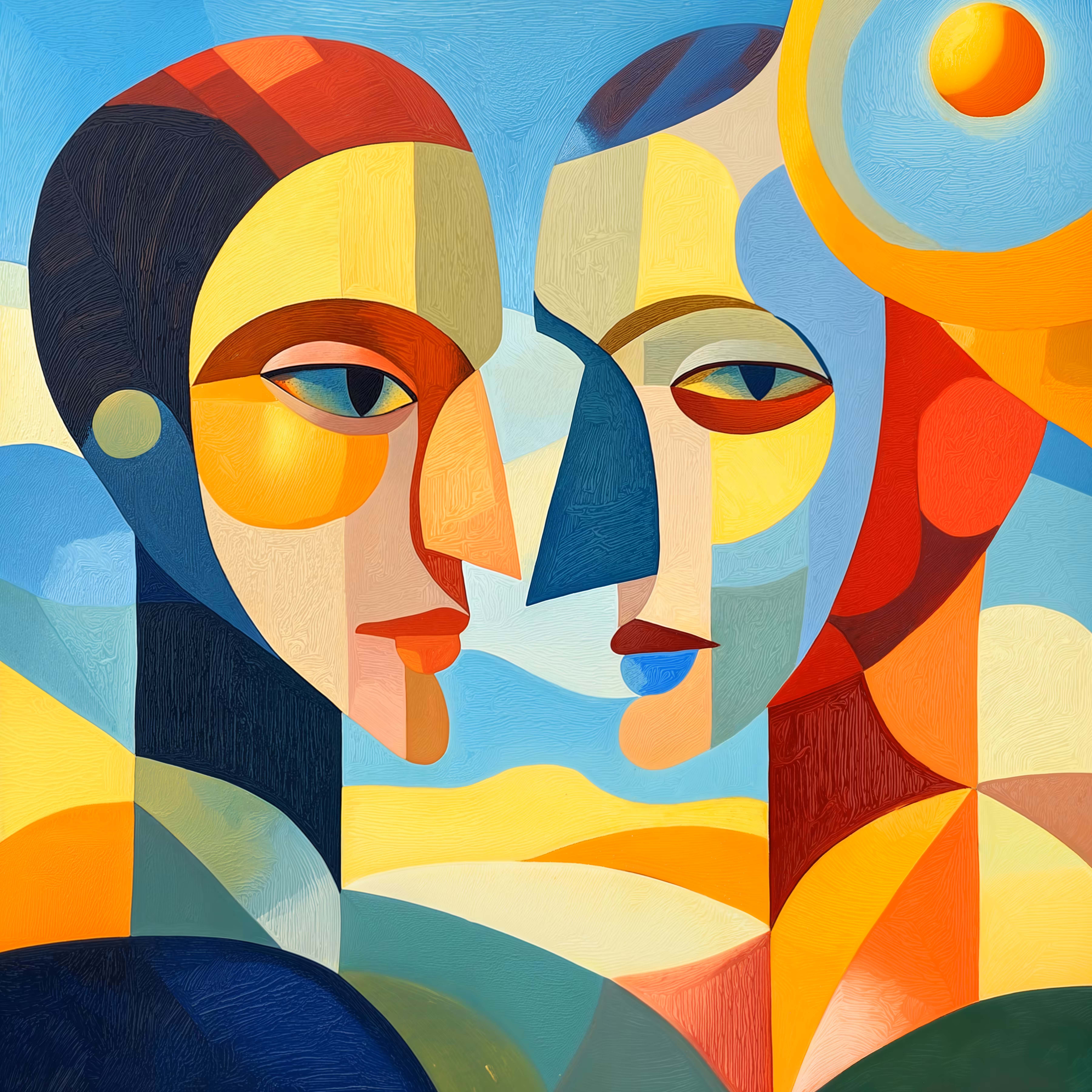 Abstract Cubist-Surrealist #7