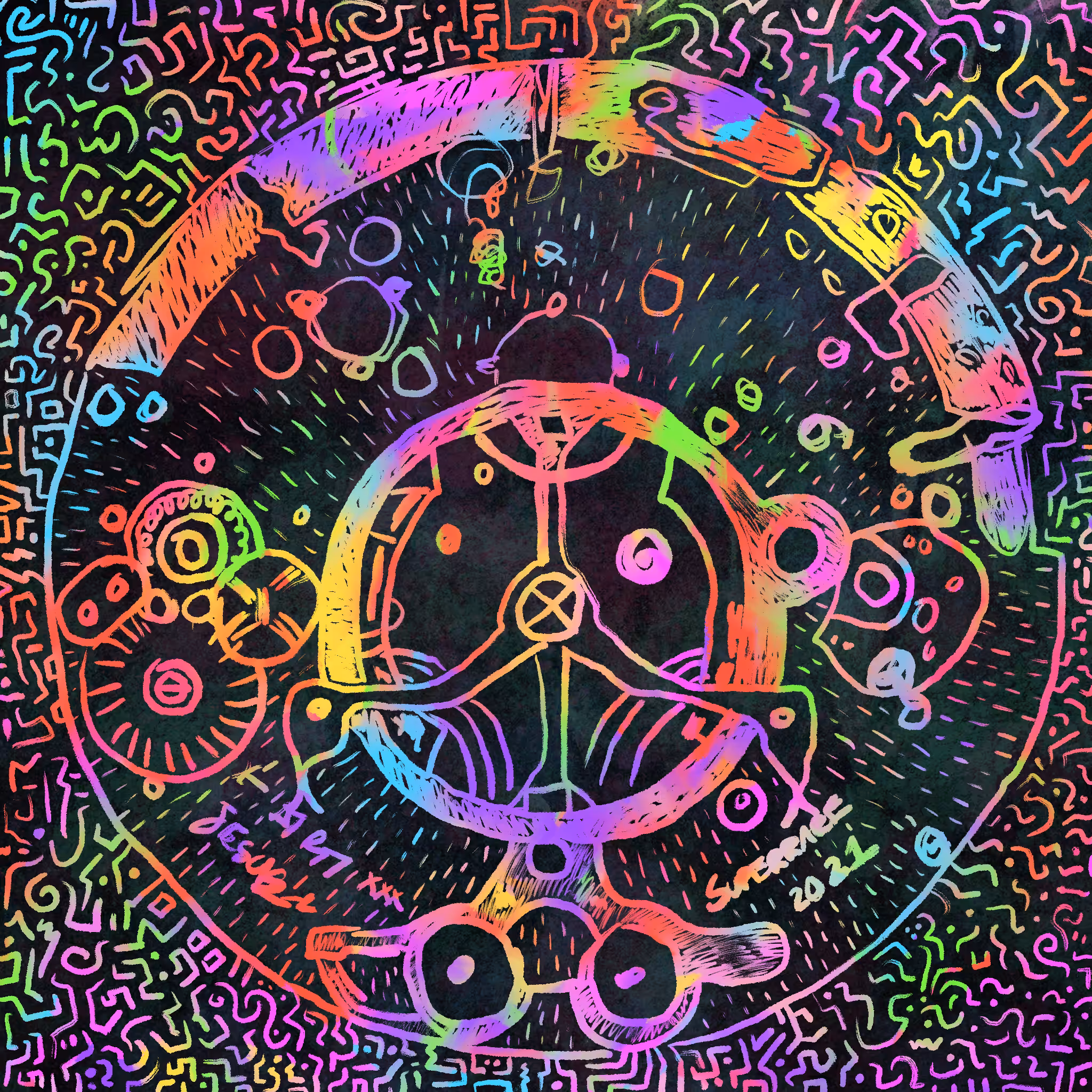 What is the colour of time?