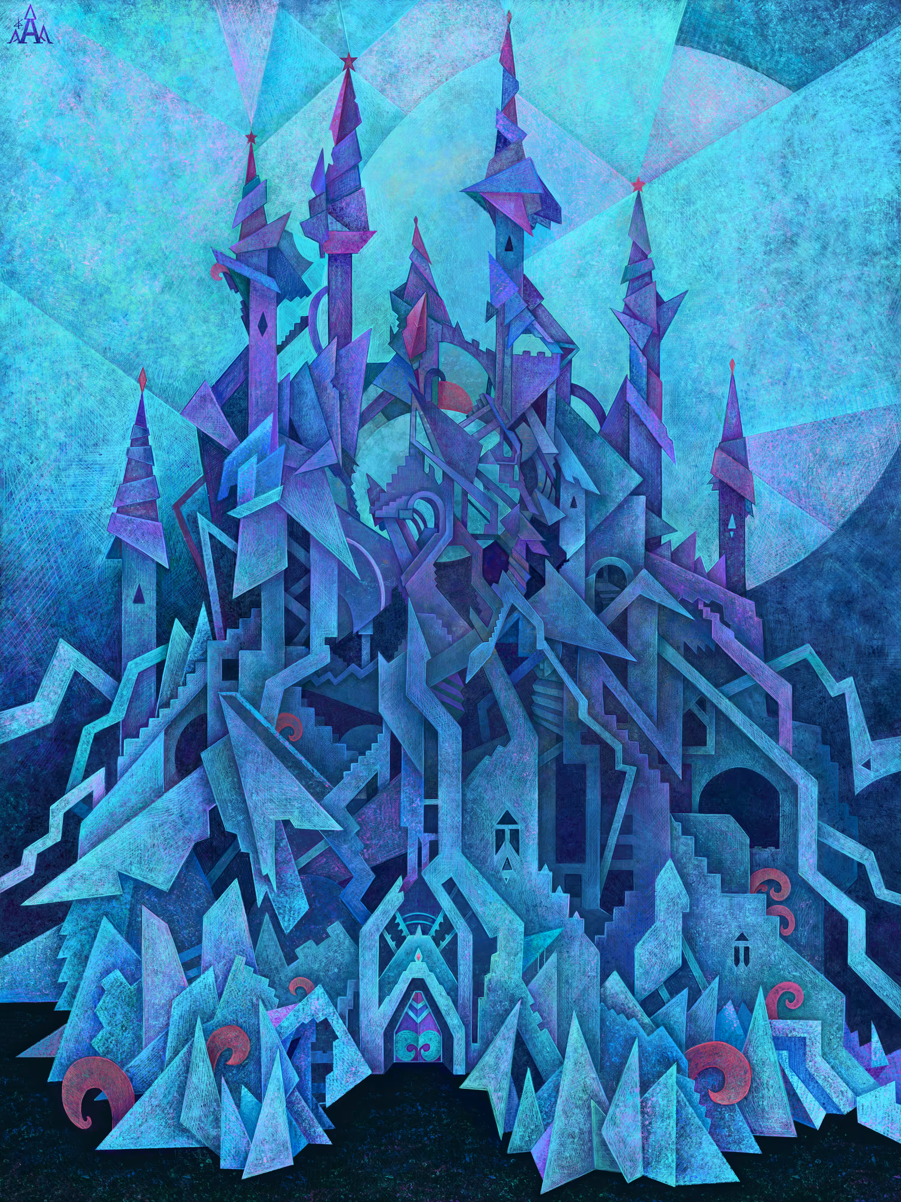 Atlantis. The City of Lost Paradise.
