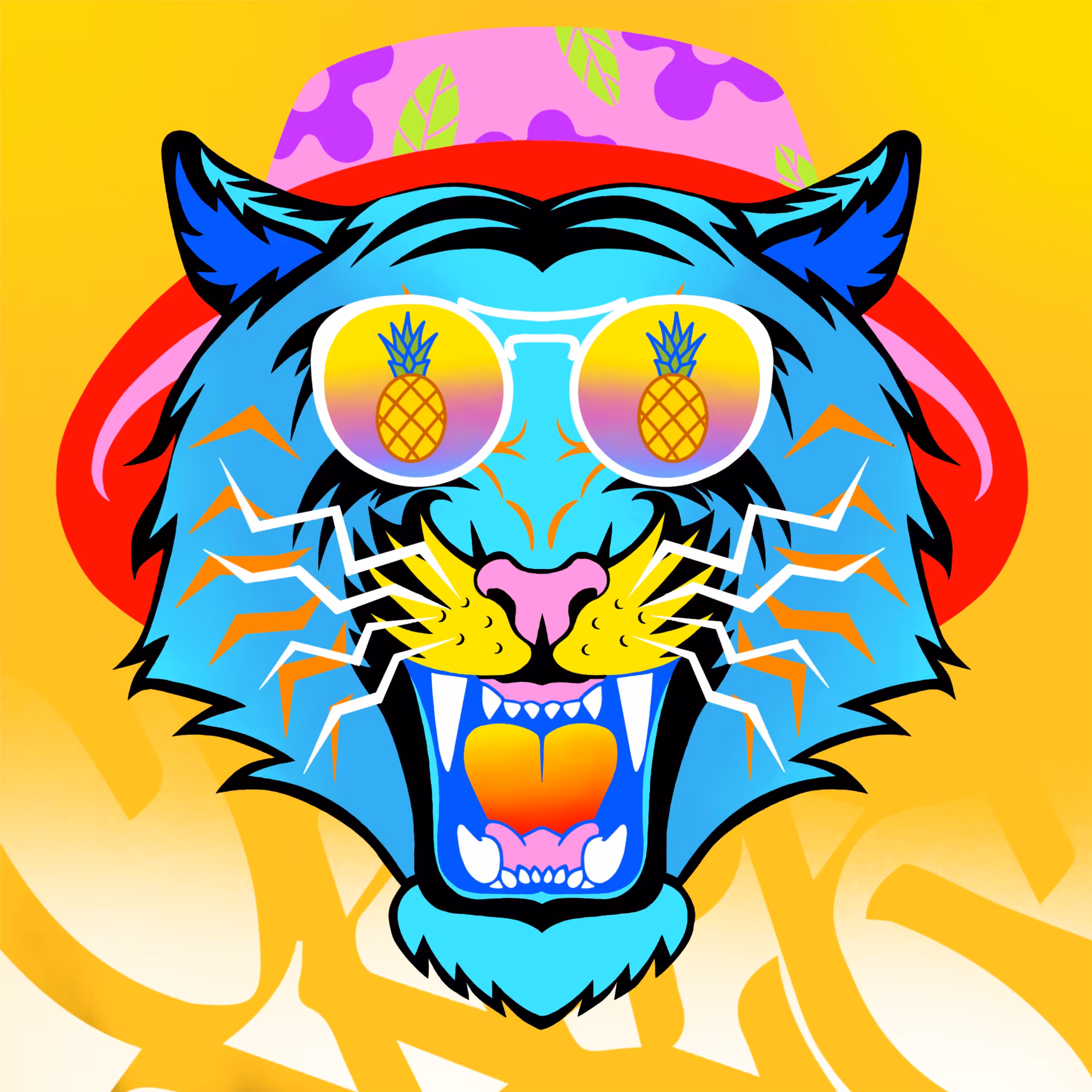 CRYPTO TIGER FACE #49