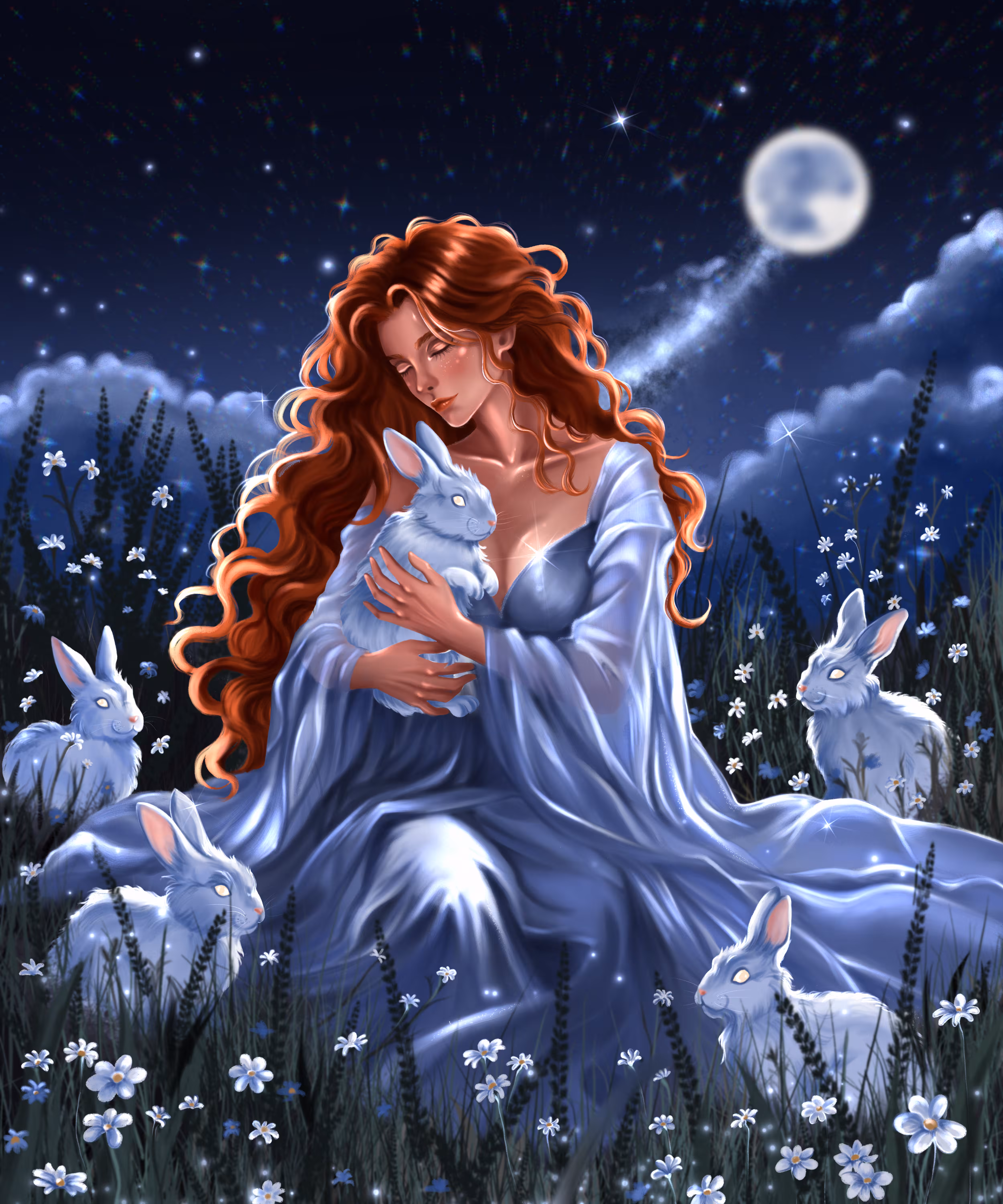 In my mind: Moon Rabbits