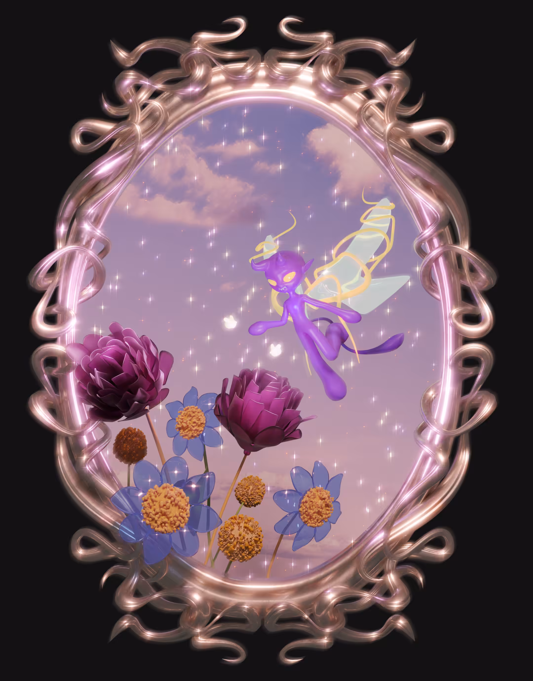 ｡༅:ﾟ::✼✿　A Fairy Laughs　✿✼:*ﾟ:༅｡
