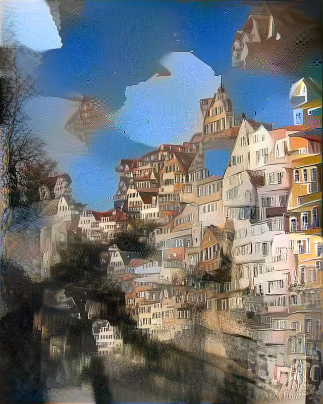 Tübingen reconstructed from Tübingen