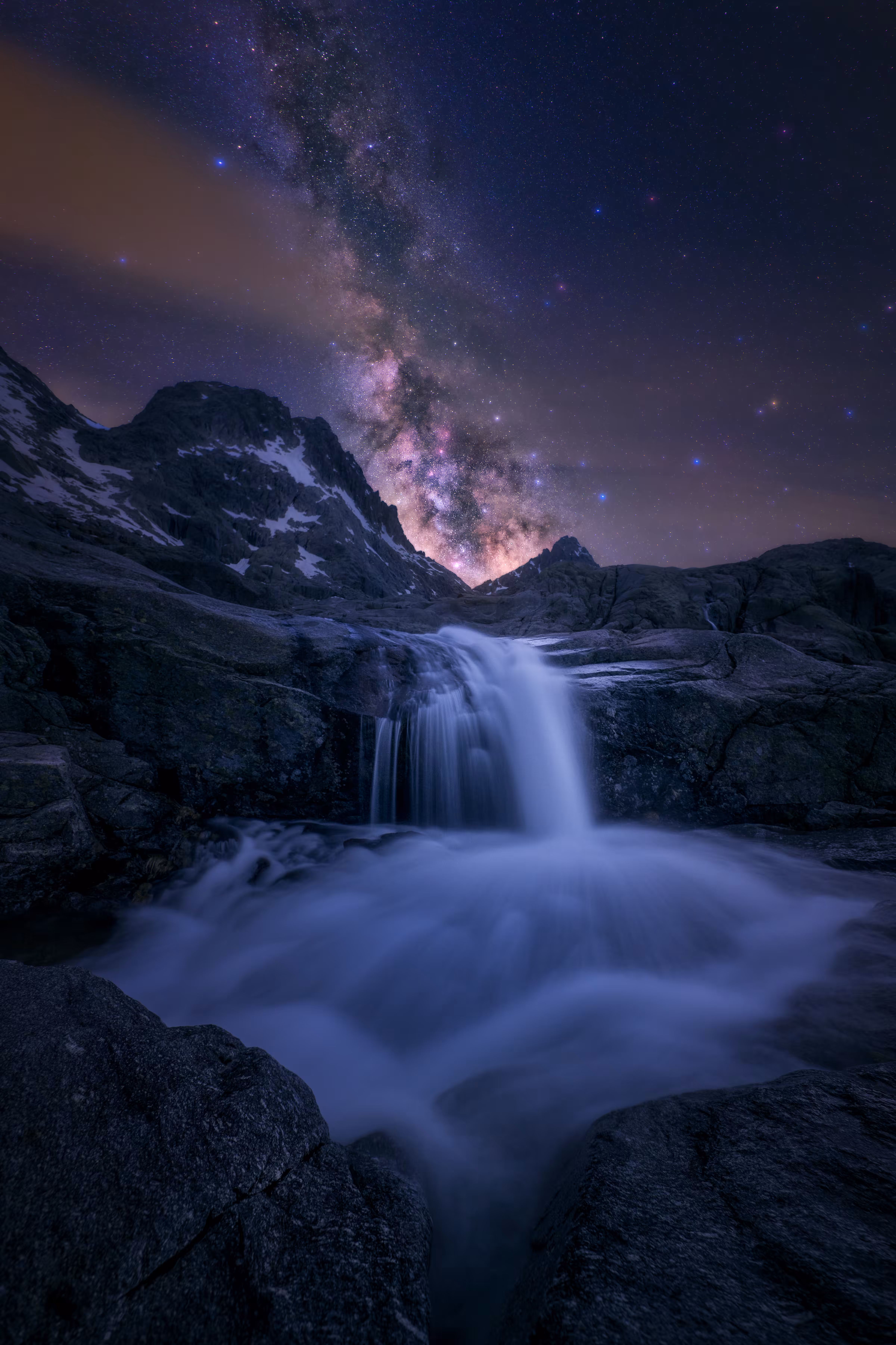 Waterfall of stars