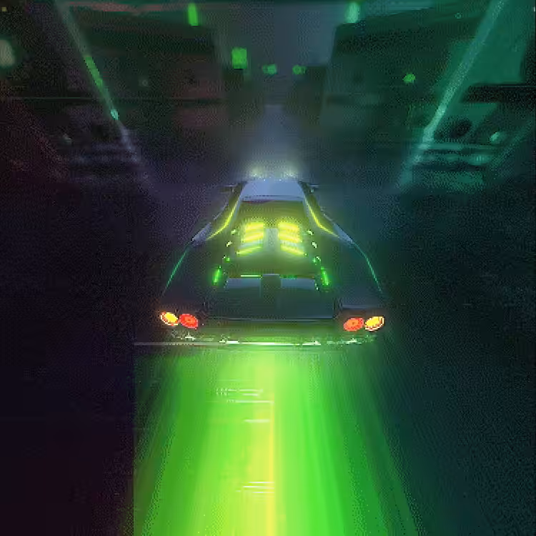 Music Cyber Glitch Vibe