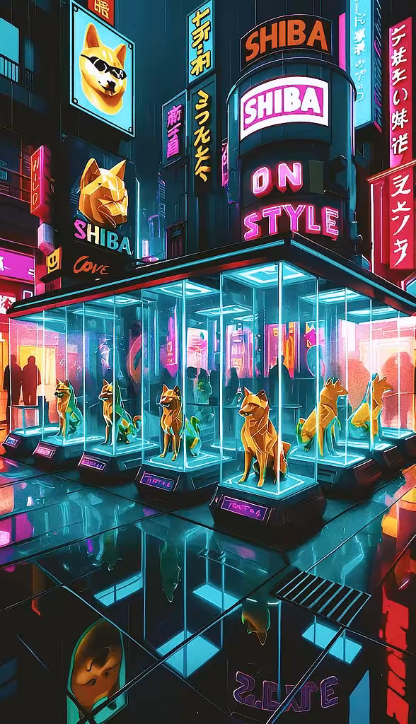 The Shiba - Bronze Edition (Neon)
