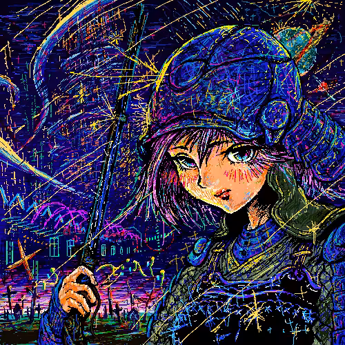 Samurai Girl #002