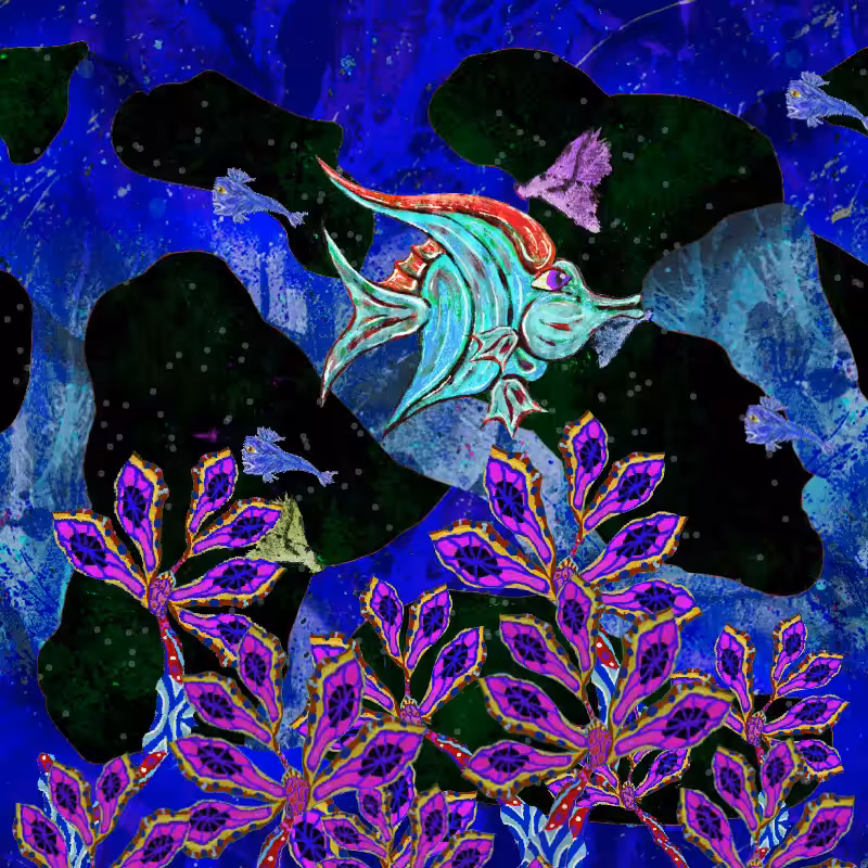 AQUARIUM #23 - THE ANGELFISH