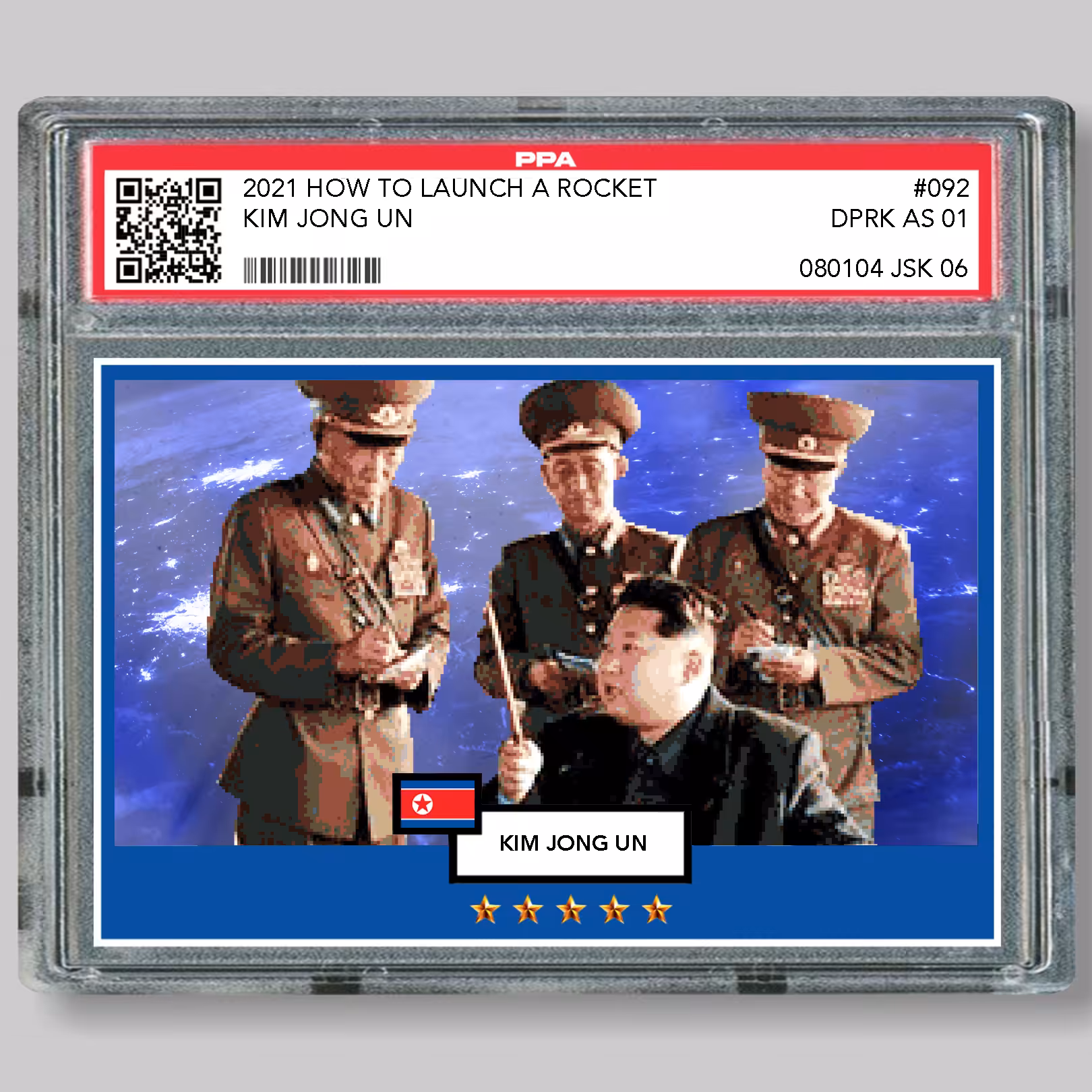 092  Kim Jong Un "Rocket"