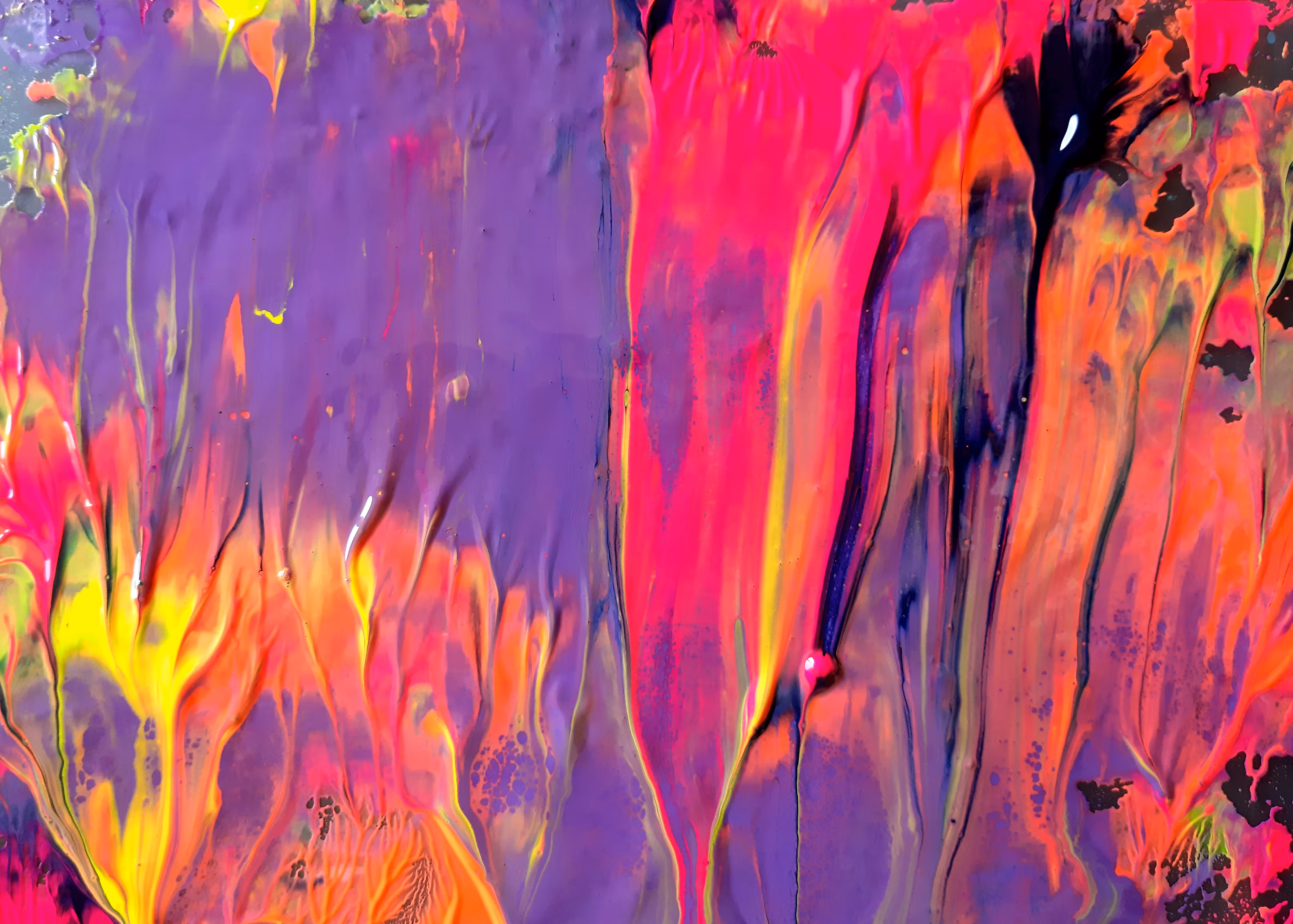 "Paint flows"