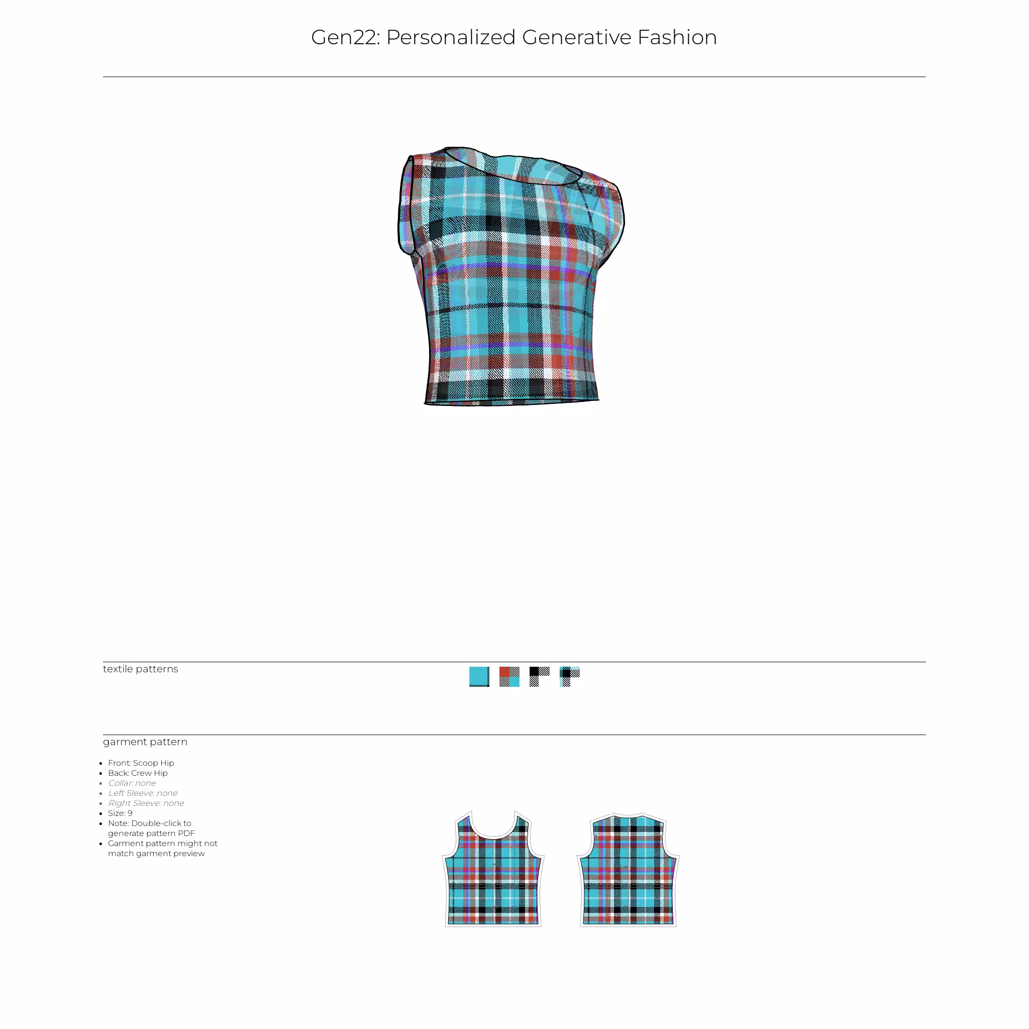 Gen22: Personalized Generative Fashion #129