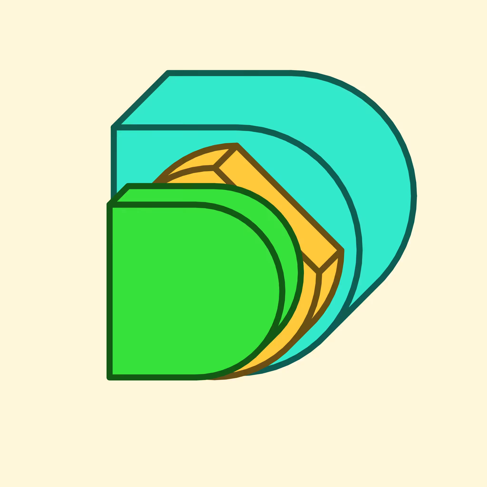 Calm shapes #265