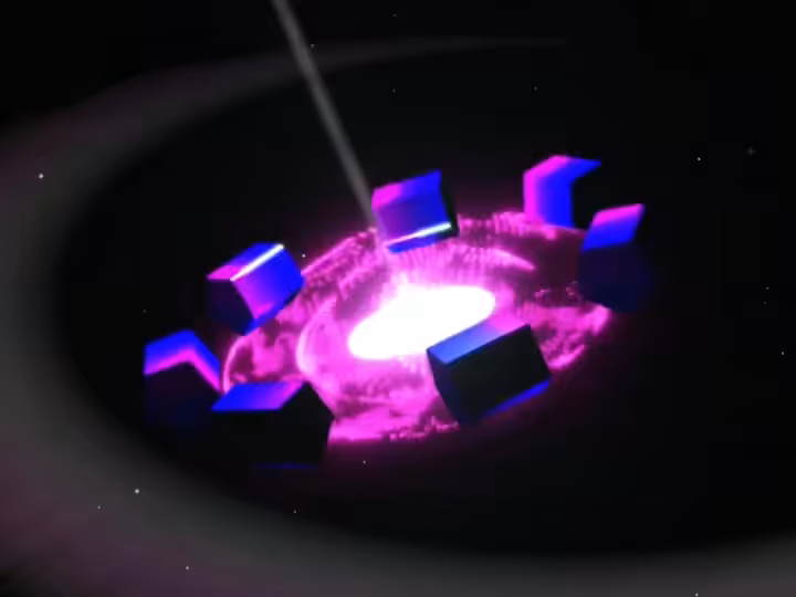 Purple hole