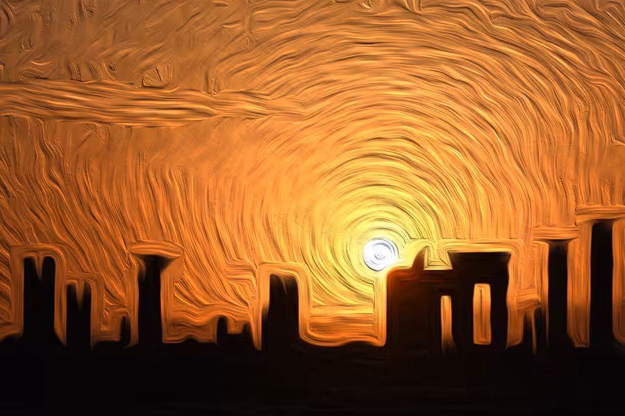 persepolis sunset#2