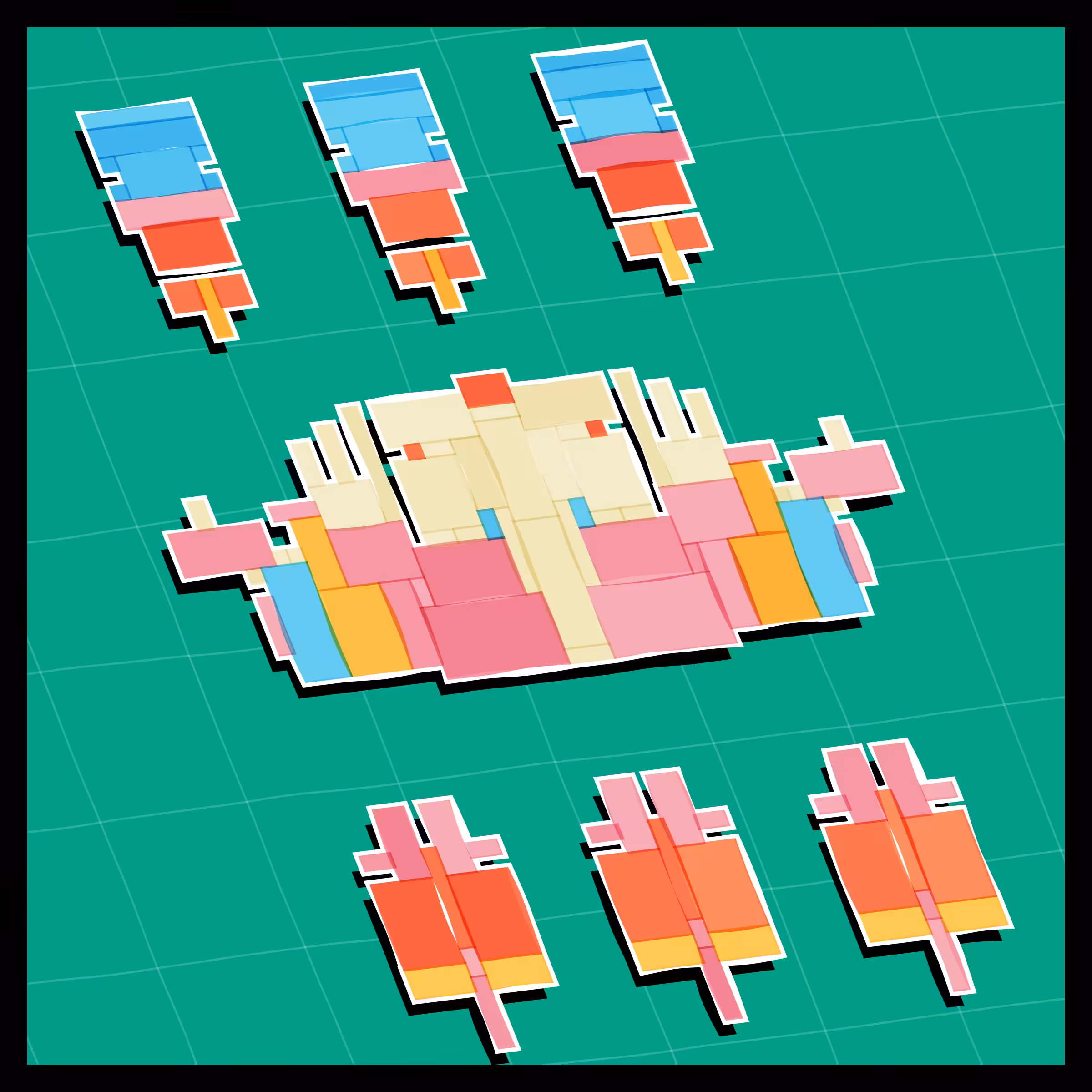 Paper Armada #2396