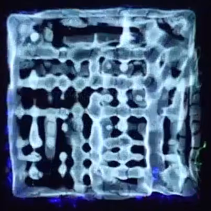 Cymatic Art: Bleep Bloop 