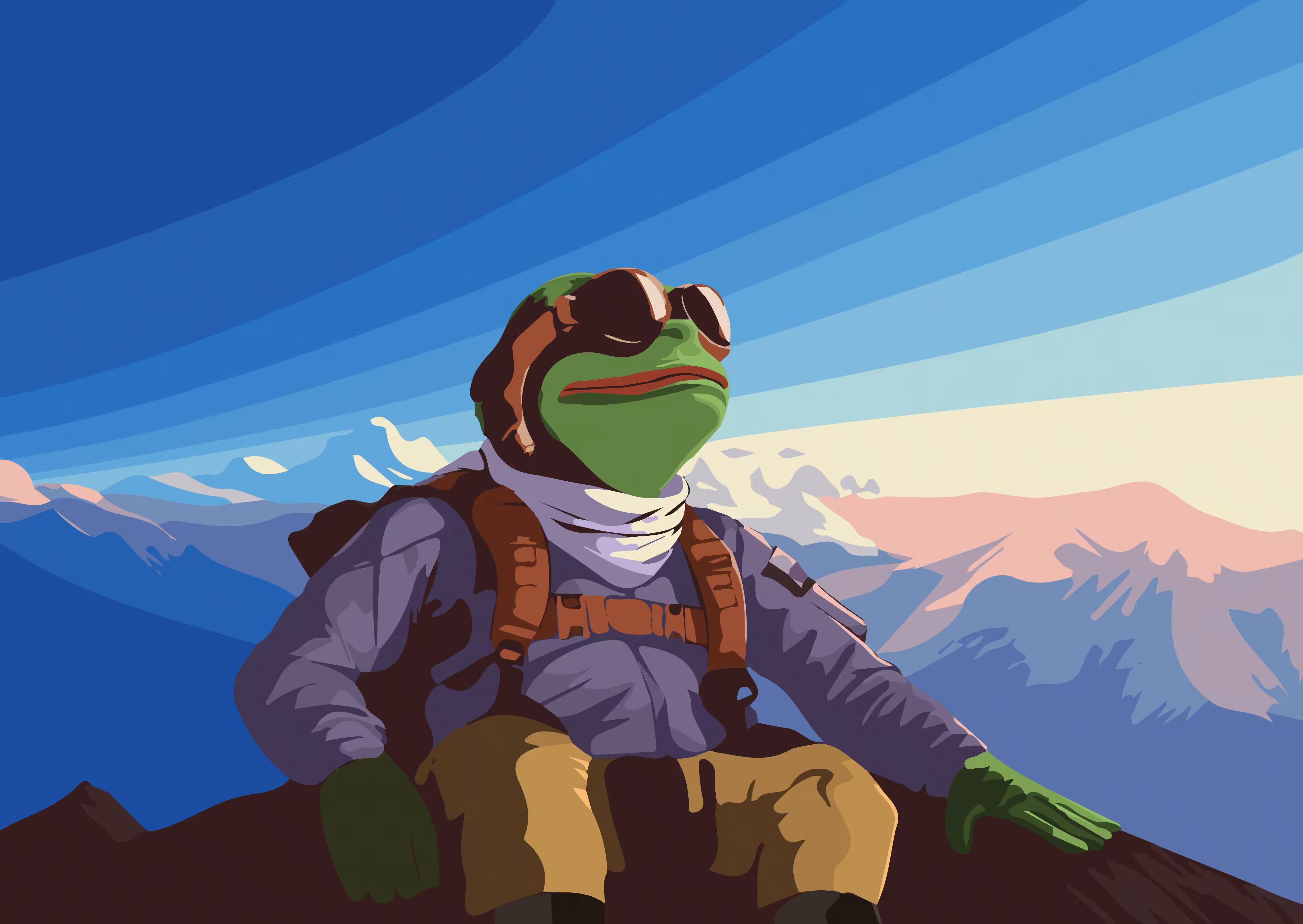 Ascending with Sgt Pepe