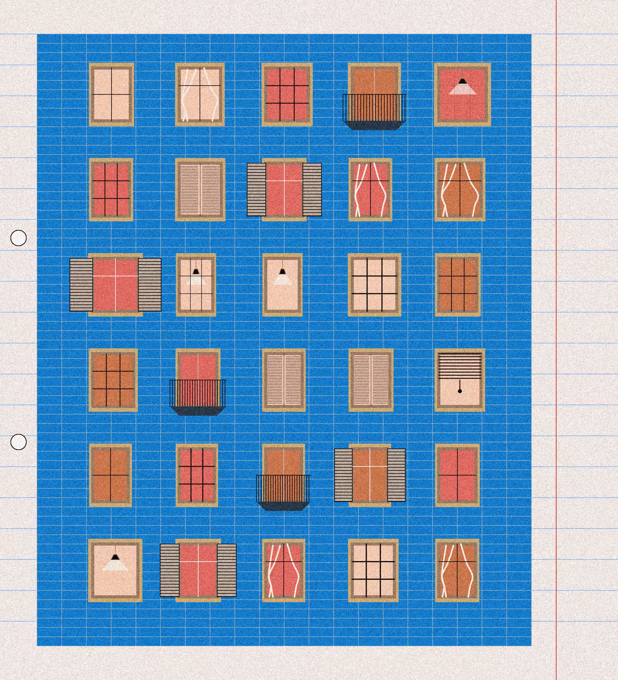 sketchbook page 9: windows #39