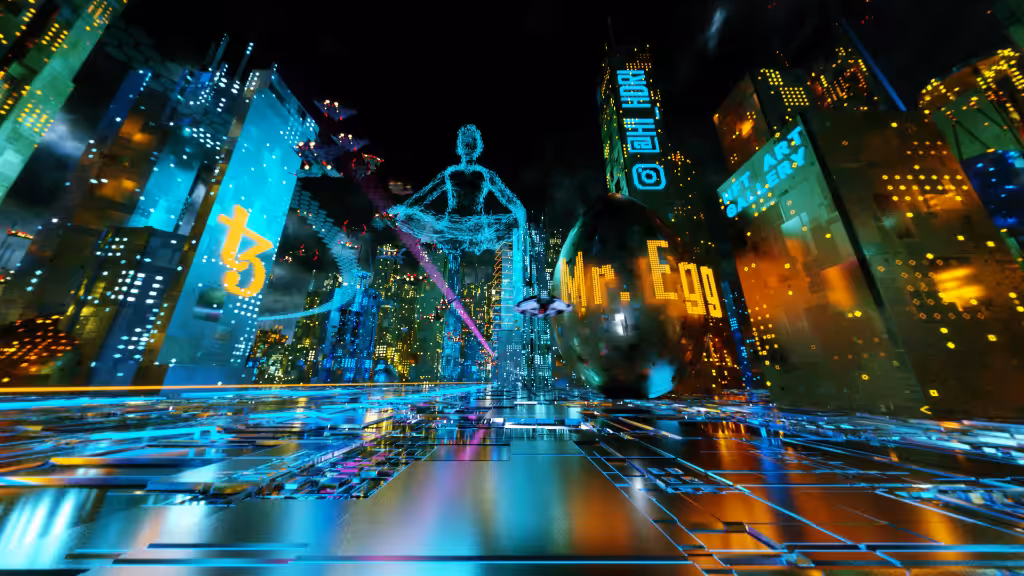 Crypto City - Hic en nunc district 