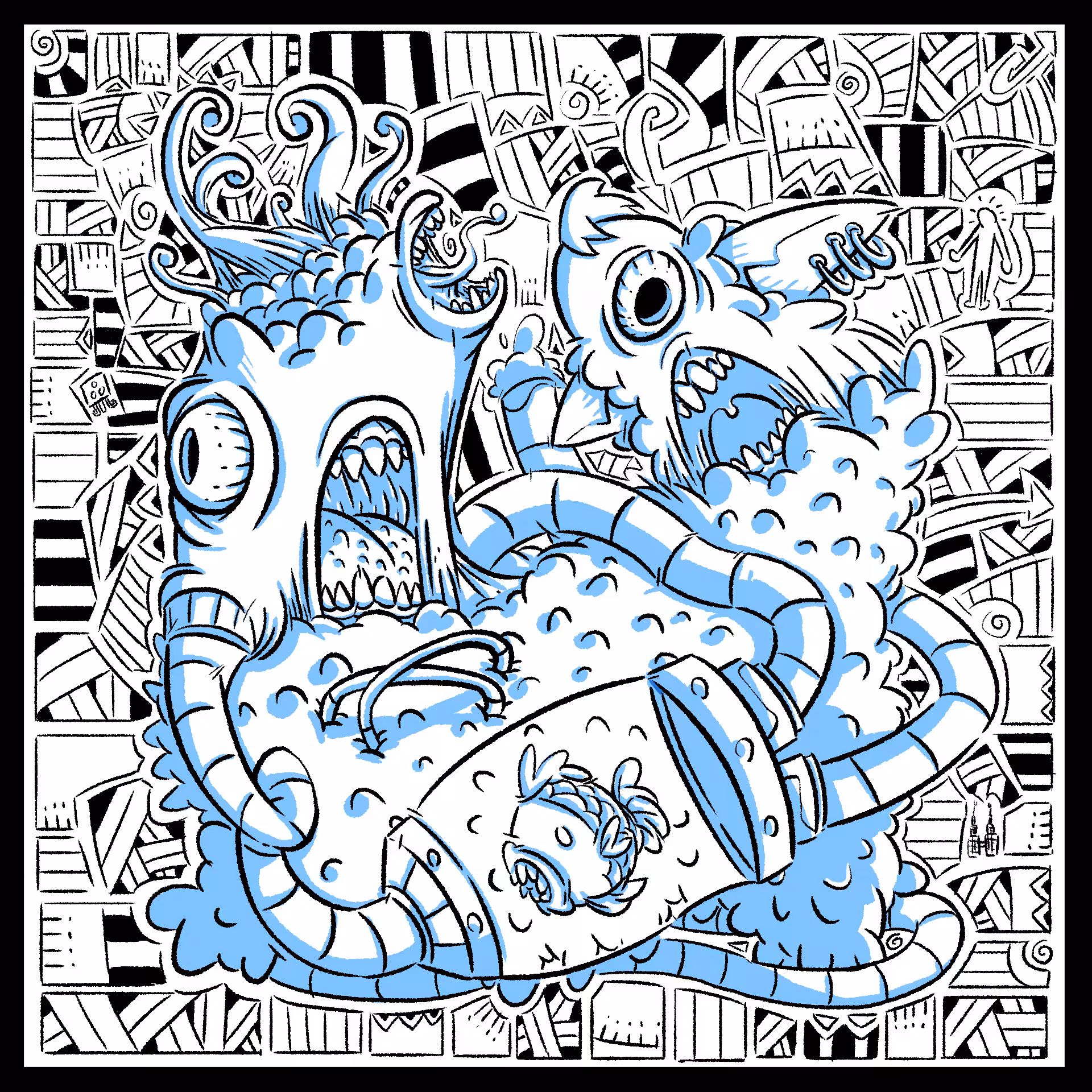 creature 005 Lineart
