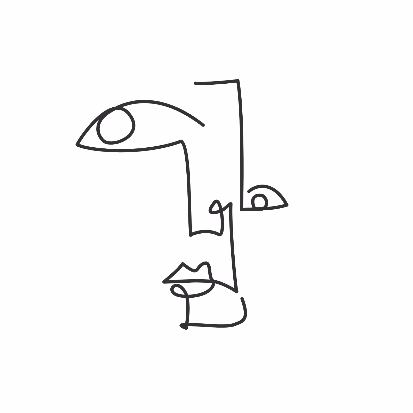 One line faces #26