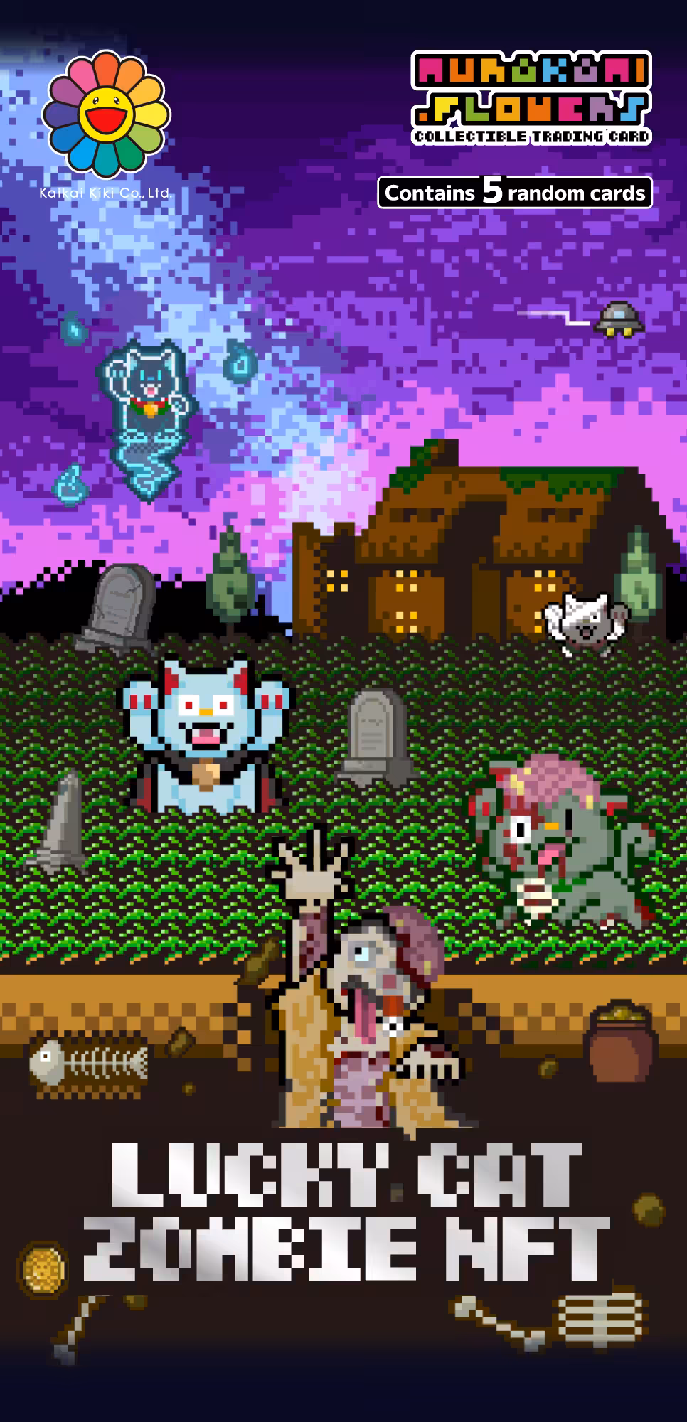 Lucky Cat Zombie NFT Pack