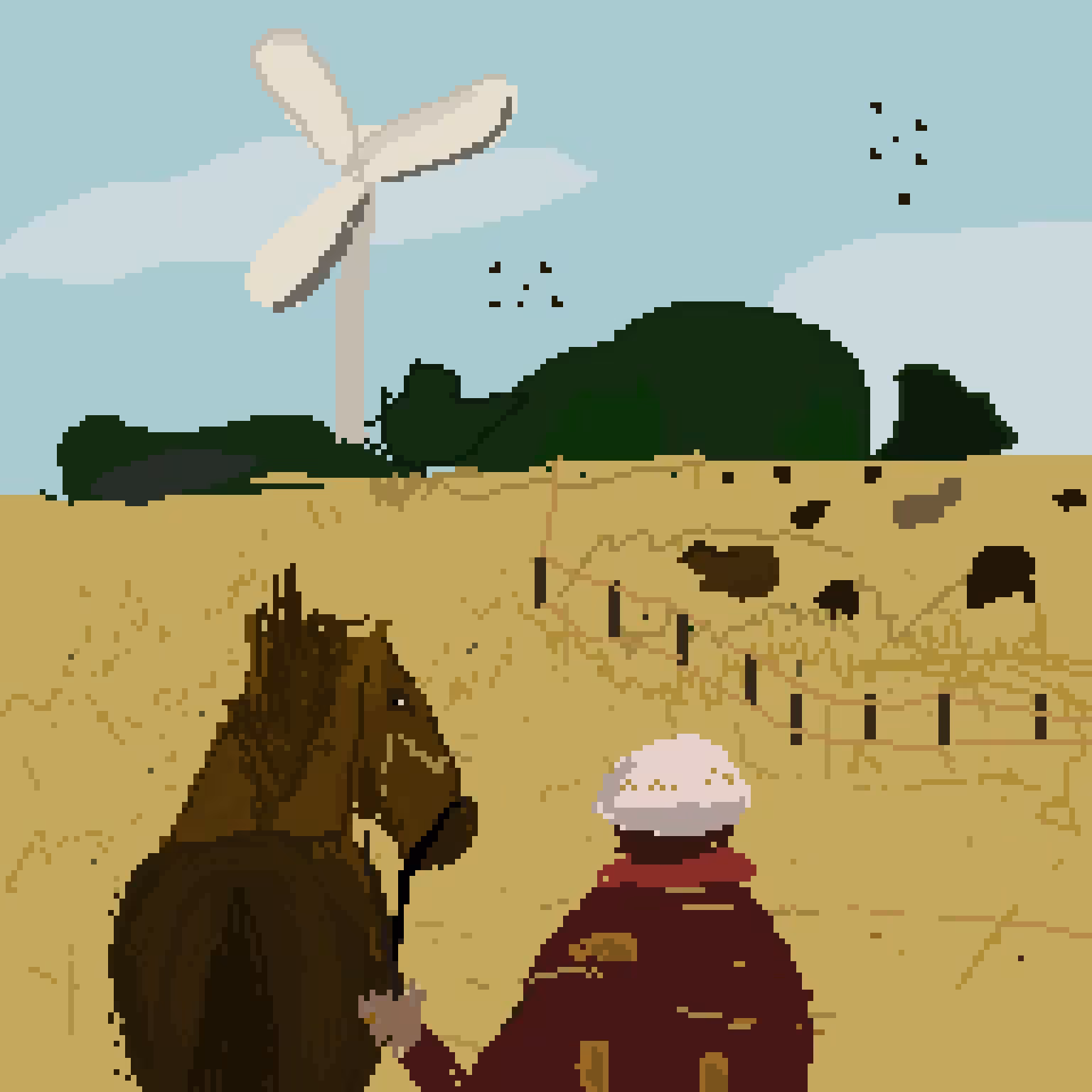 Herencia para un hijo gaucho