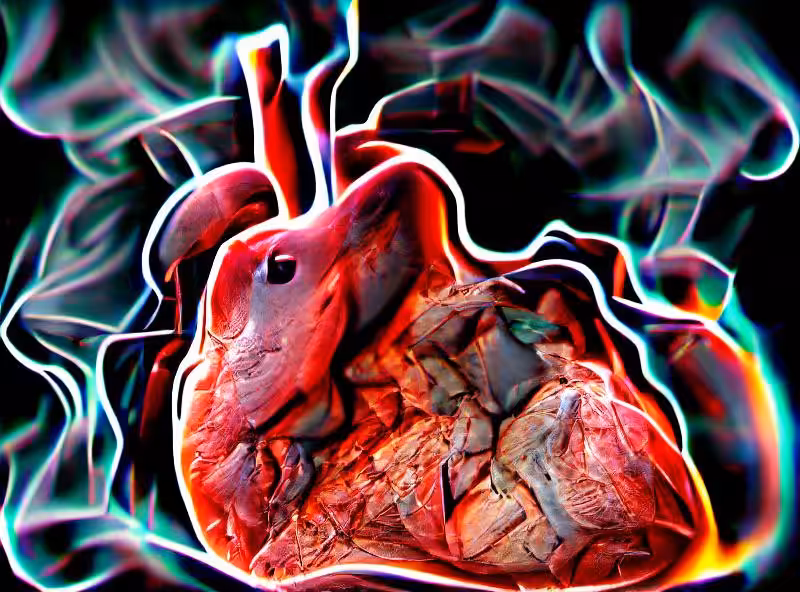 my heart is a smoking hole in the ground...