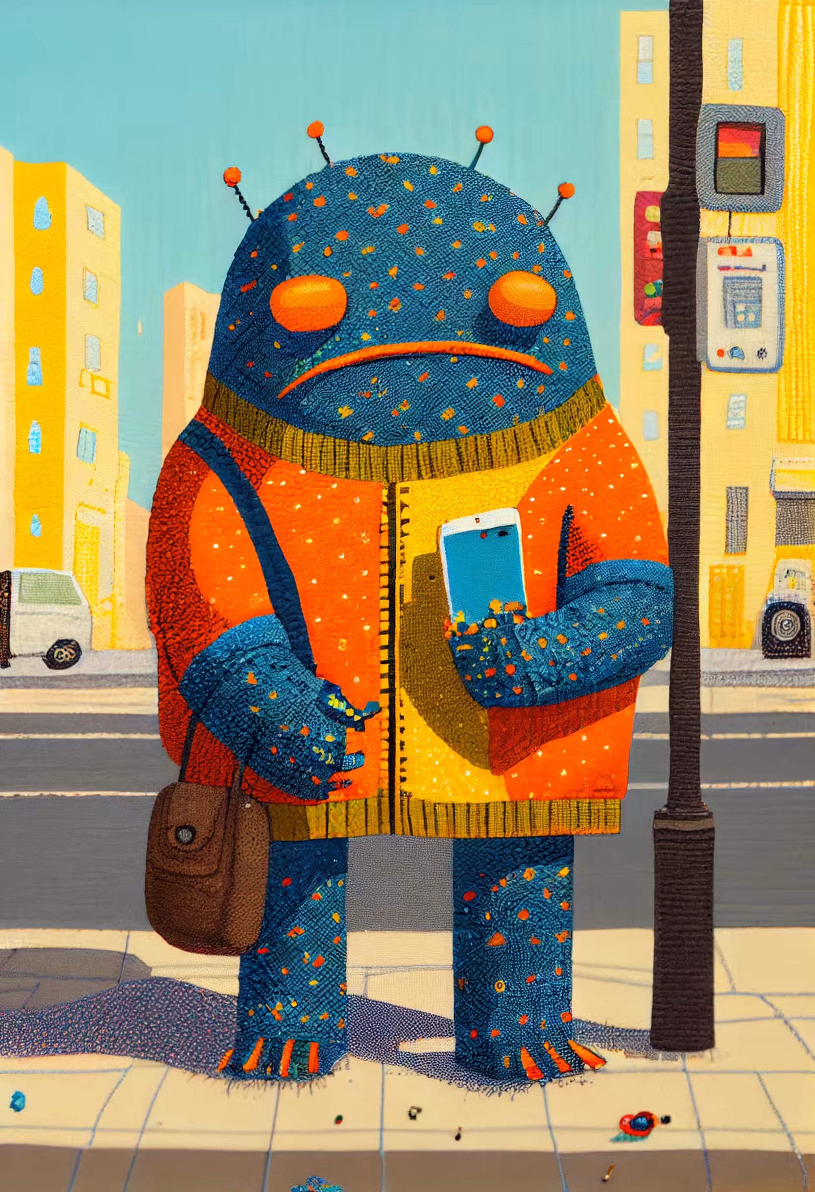 Quilted Robot I
