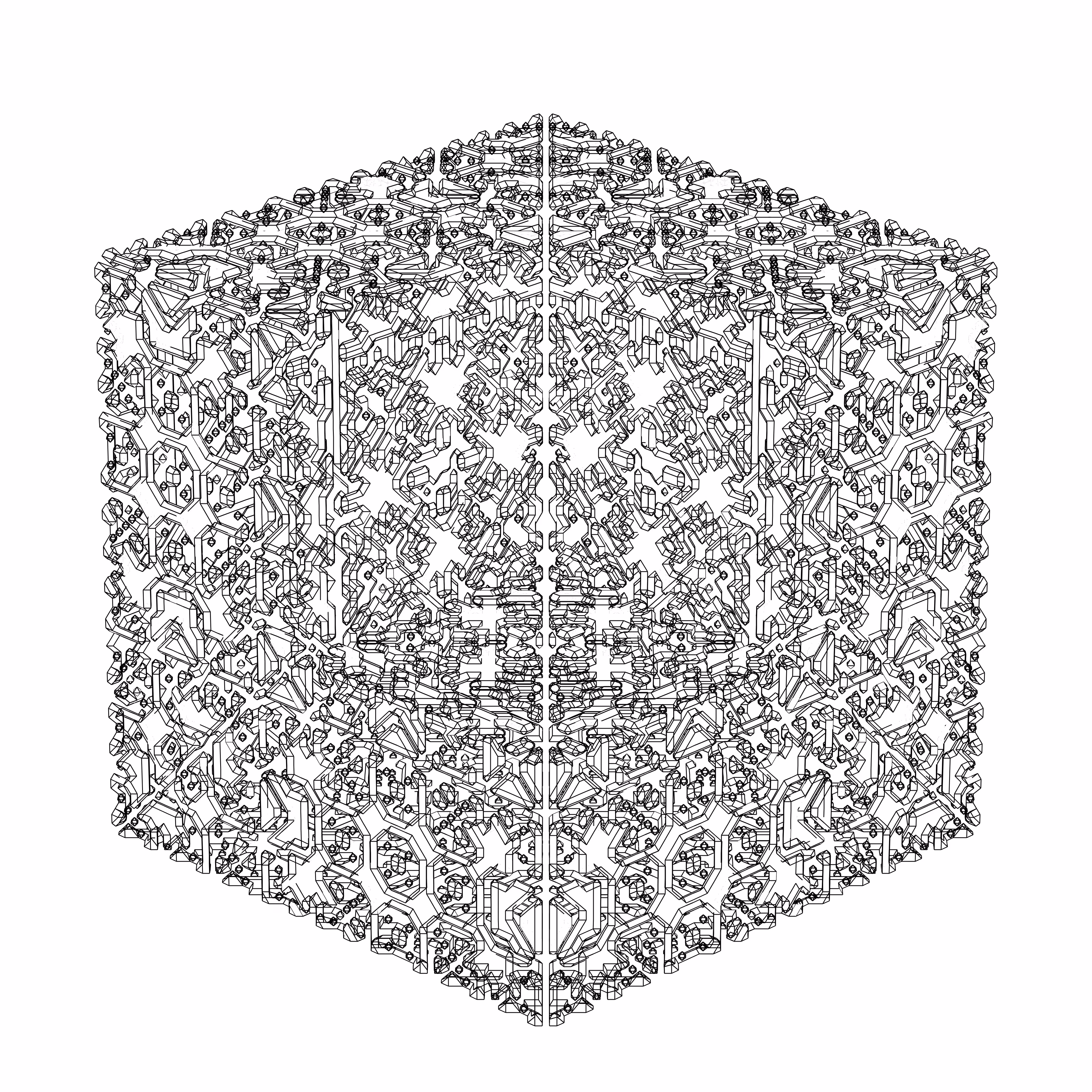 LL21 Alien Art Cube #818