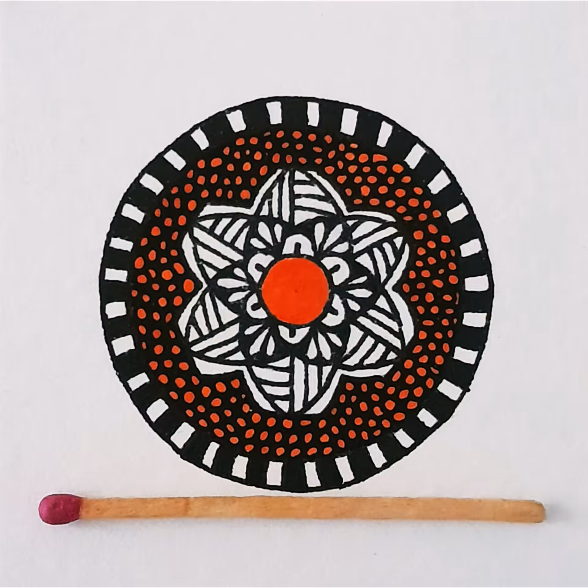  Matchstick: Mandala 4