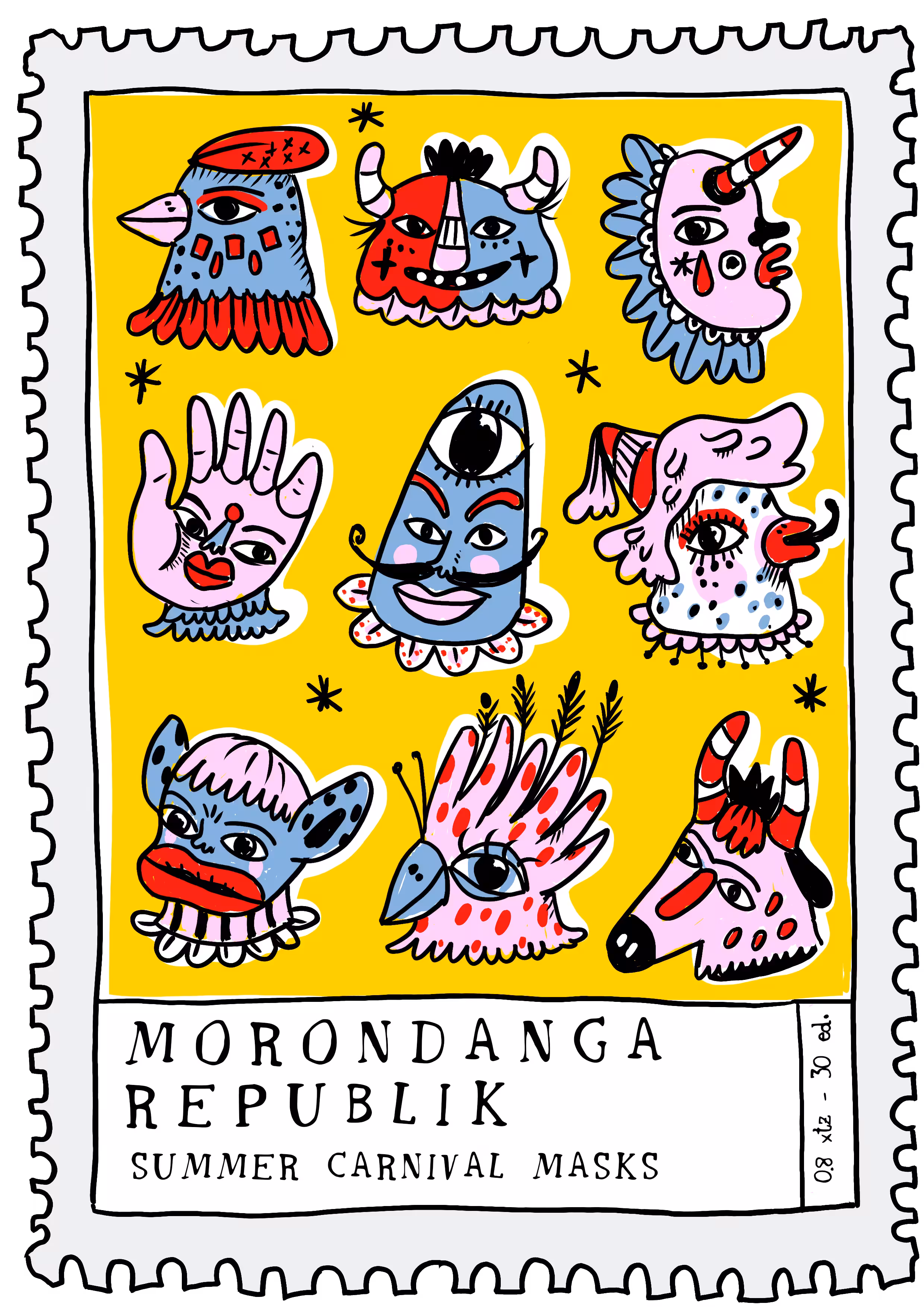 Morondanga Republik: Summer Carnival Masks