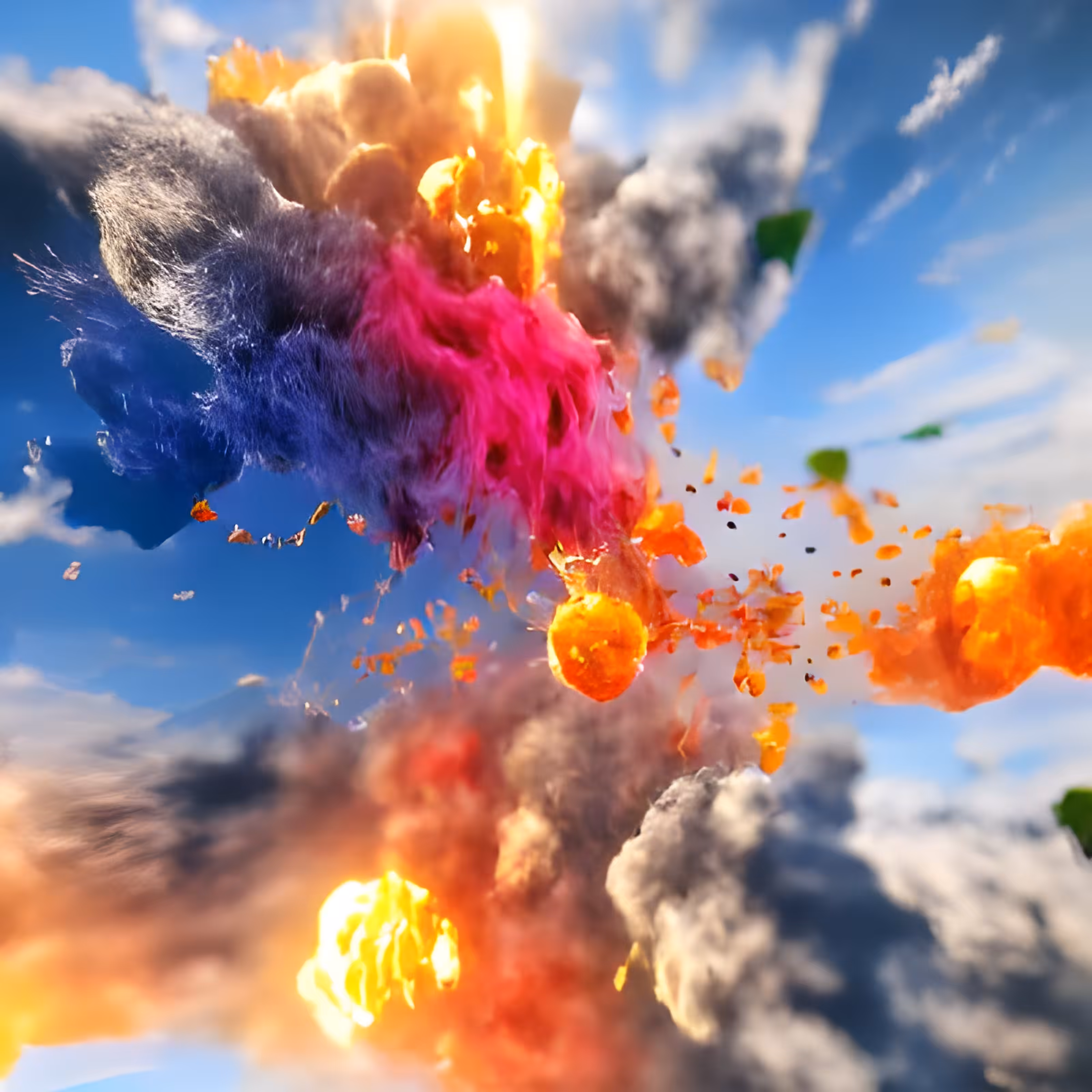 Artificial Explosion #4