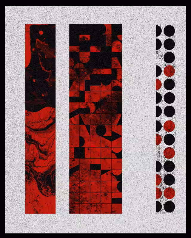 pattern art #red #43