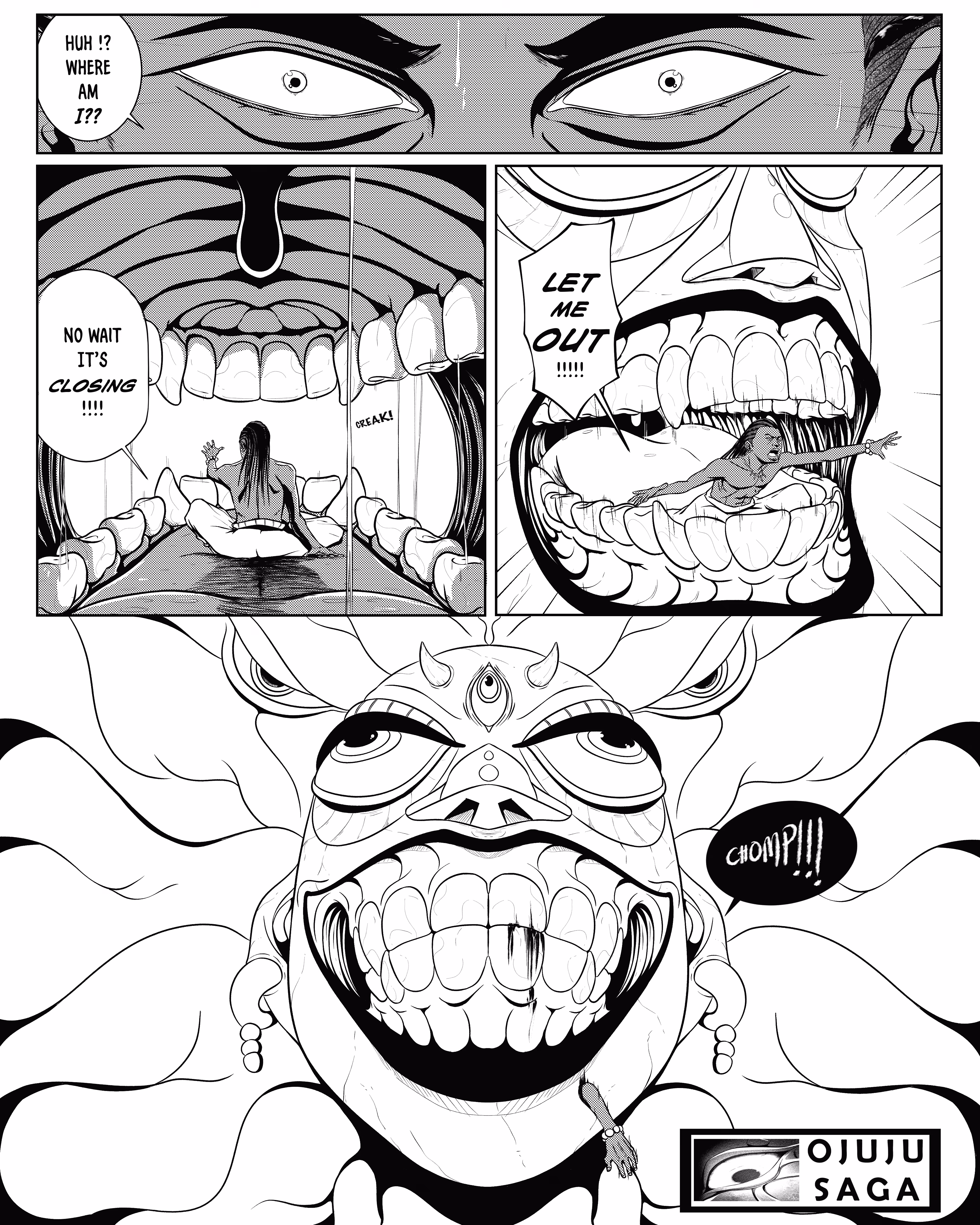 THE OJUJU SAGA EDITIONS: The Consumed. Pg 2