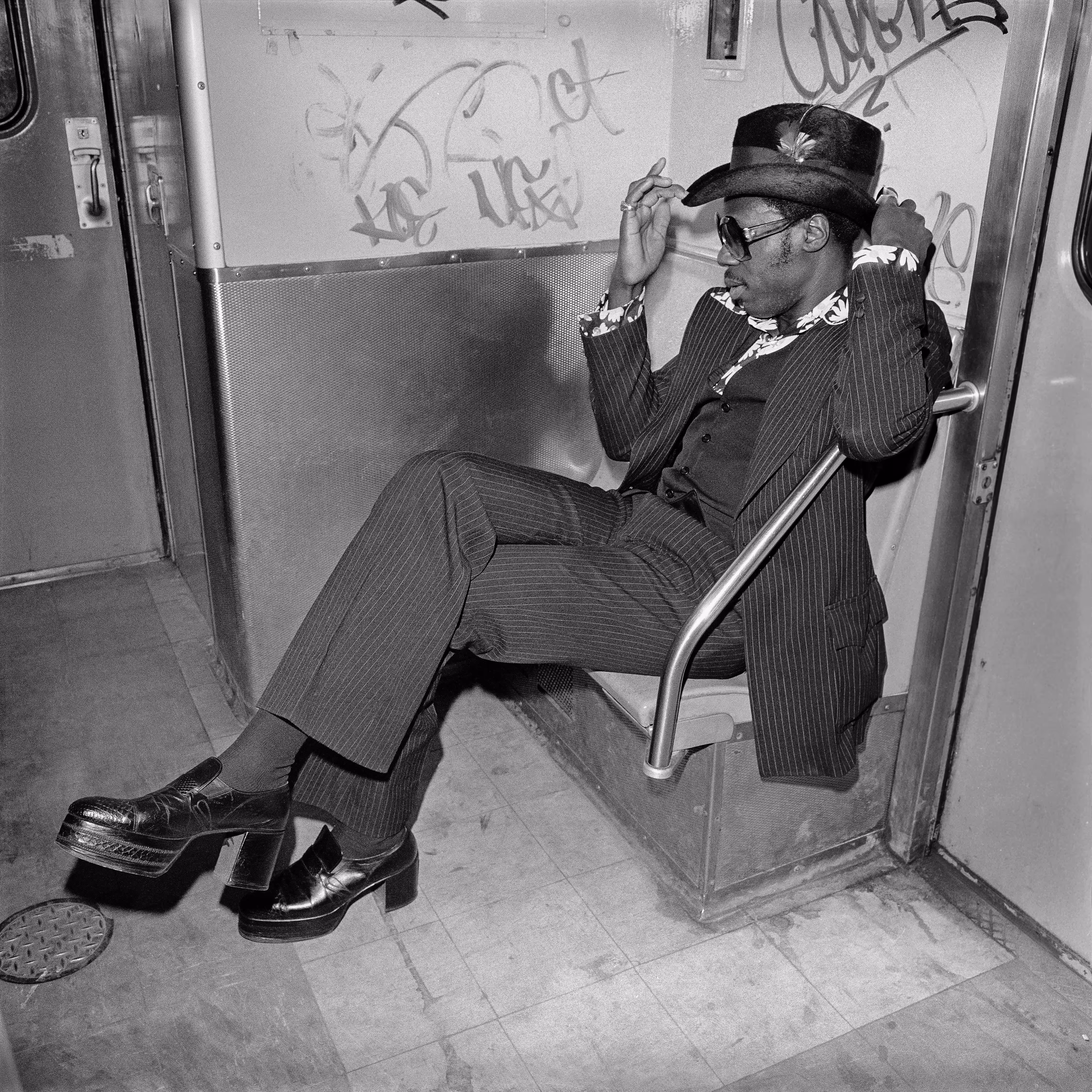 QuirkyVision 45RPM - Jive Guy on Williamsburg Subway
